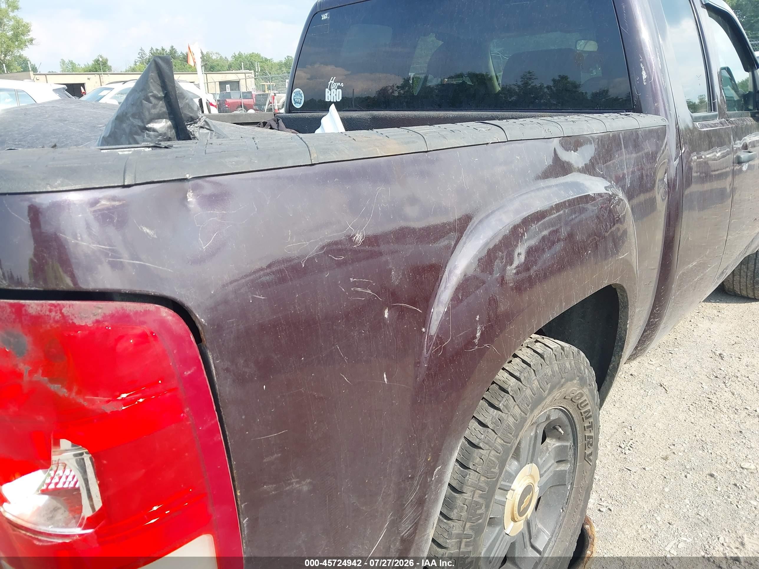 2009 Gmc Sierra 1500 Sle Purple vin: 1GTEK29J79Z218713
