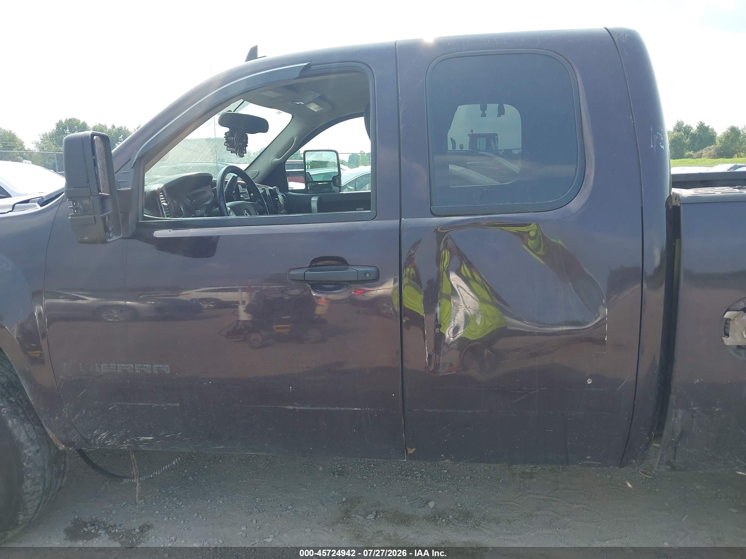 2009 Gmc Sierra 1500 Sle Purple vin: 1GTEK29J79Z218713
