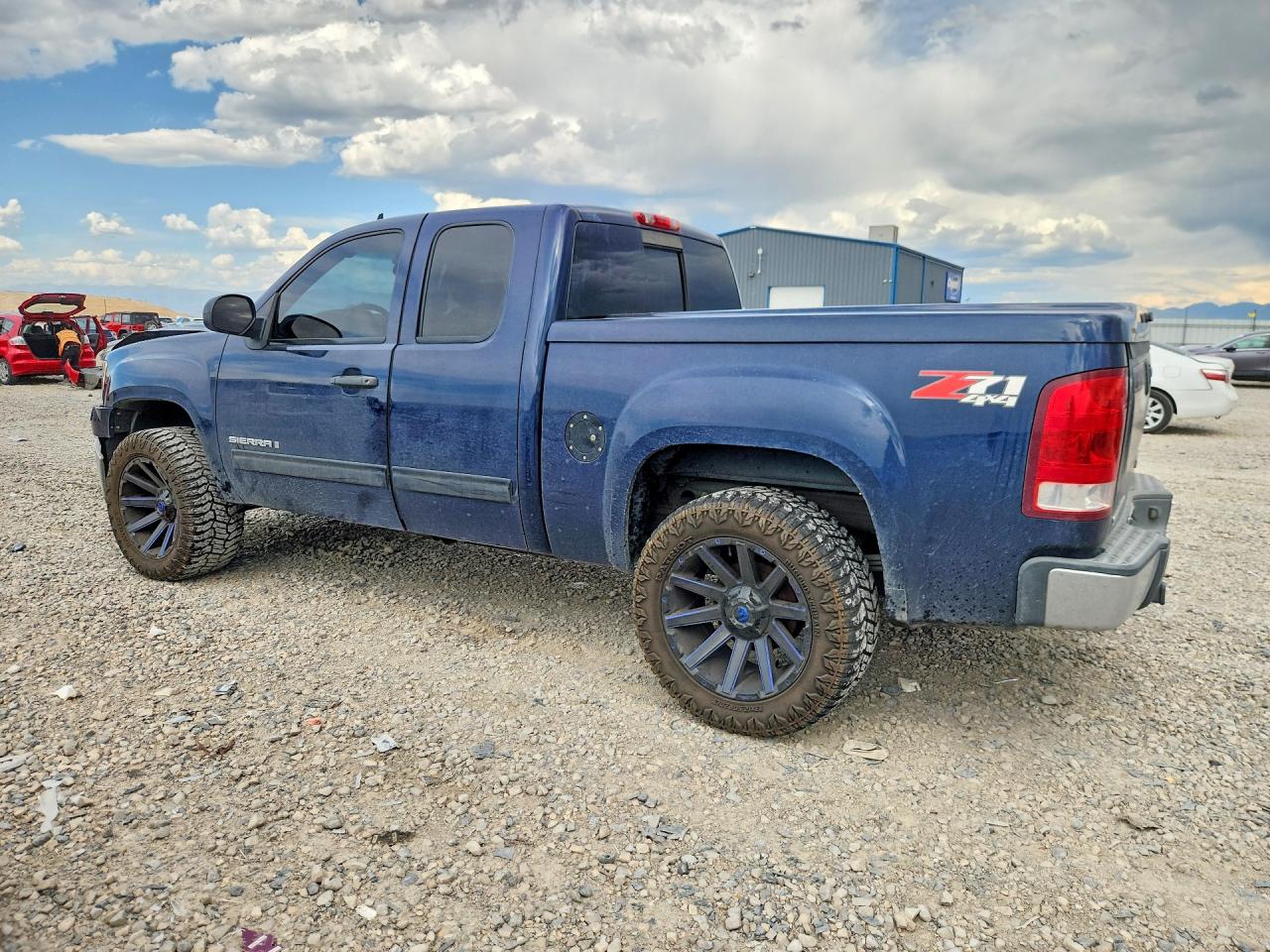 2009 Gmc Sierra K1500 Sle Blue vin: 1GTEK29J99Z203582