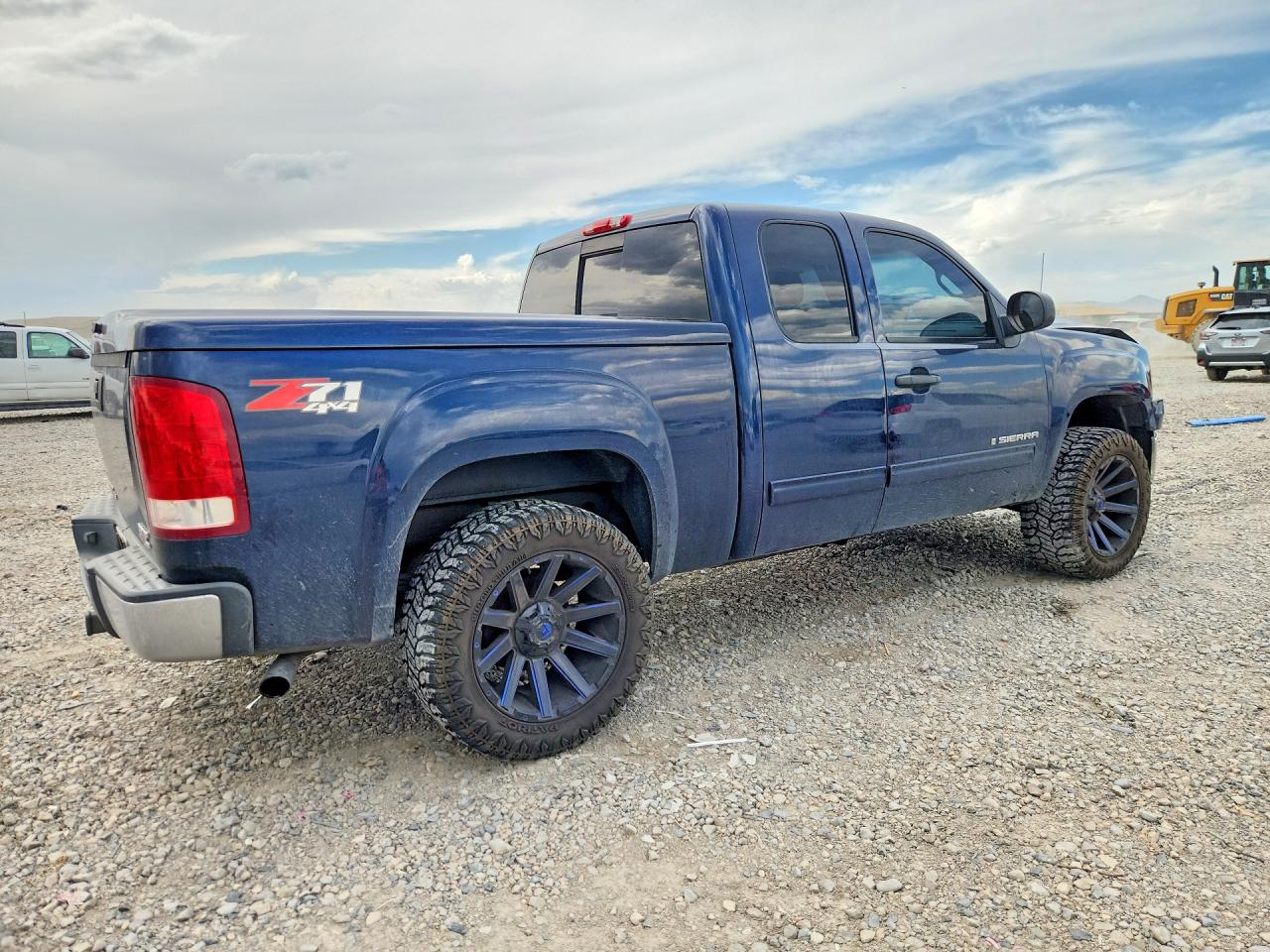 2009 Gmc Sierra K1500 Sle Blue vin: 1GTEK29J99Z203582