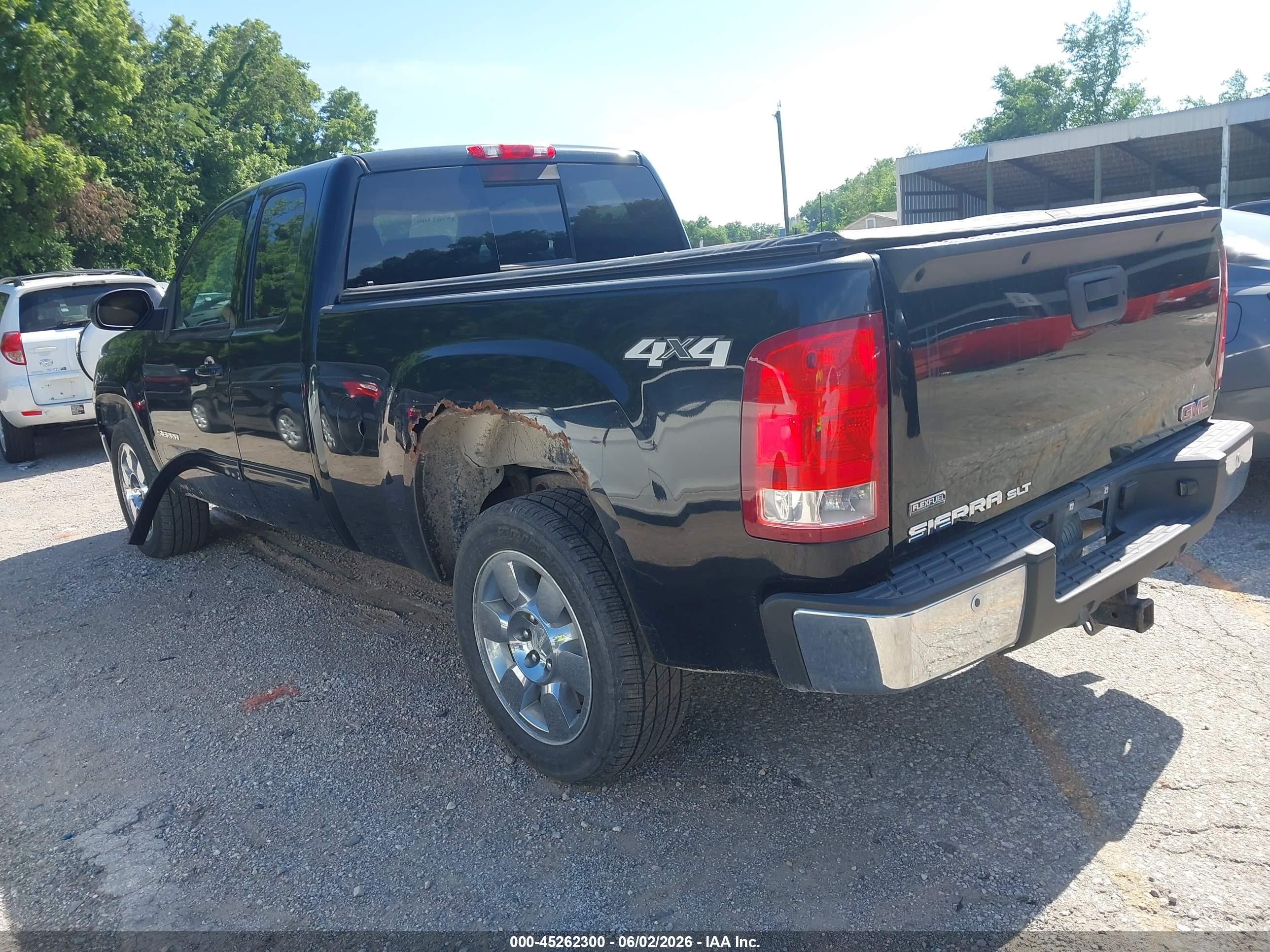 2009 Gmc Sierra 1500 Slt Black vin: 1GTEK390X9Z288770