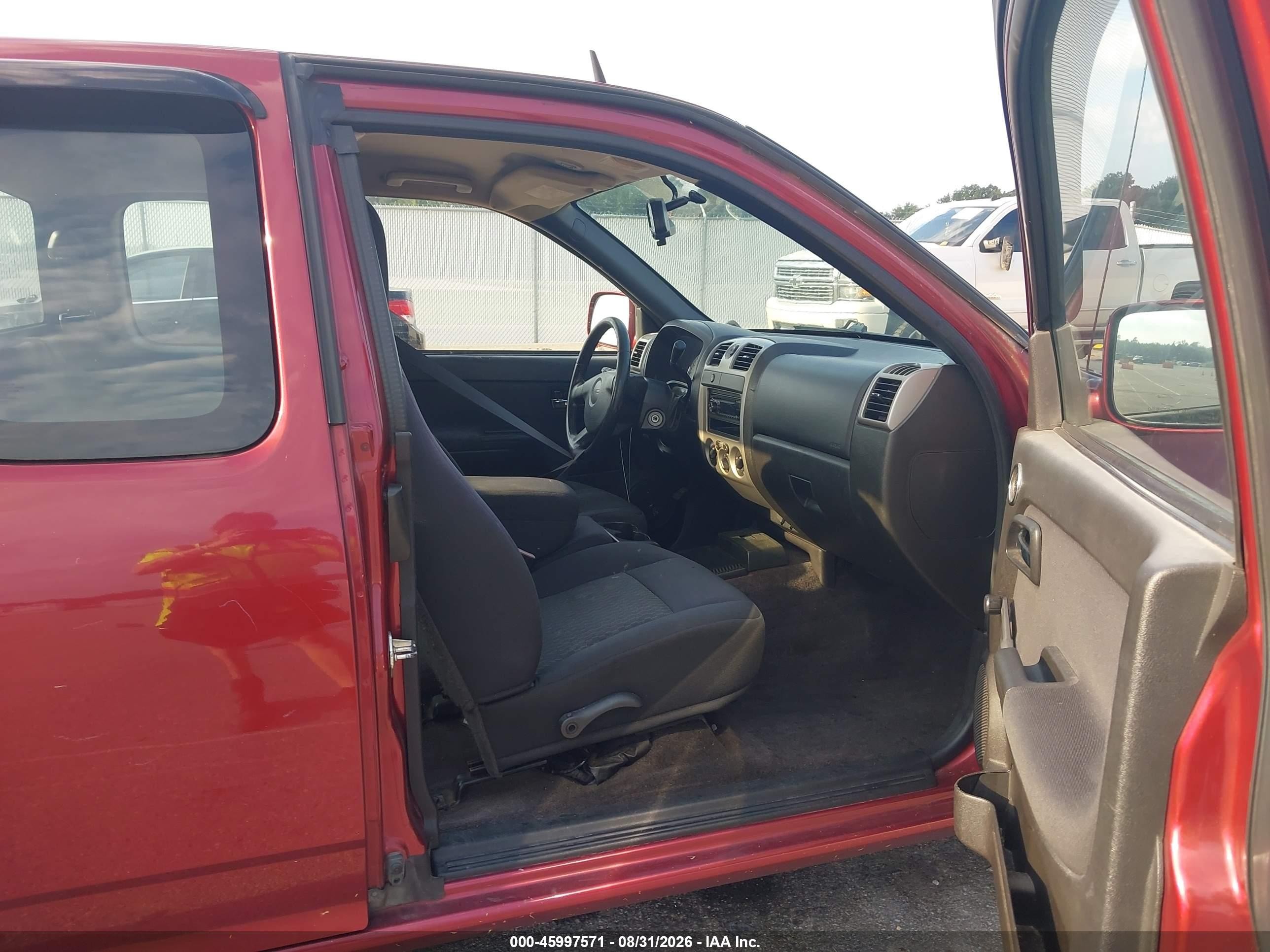2010 Gmc Canyon Sle1 Red vin: 1GTESCD91A8122539
