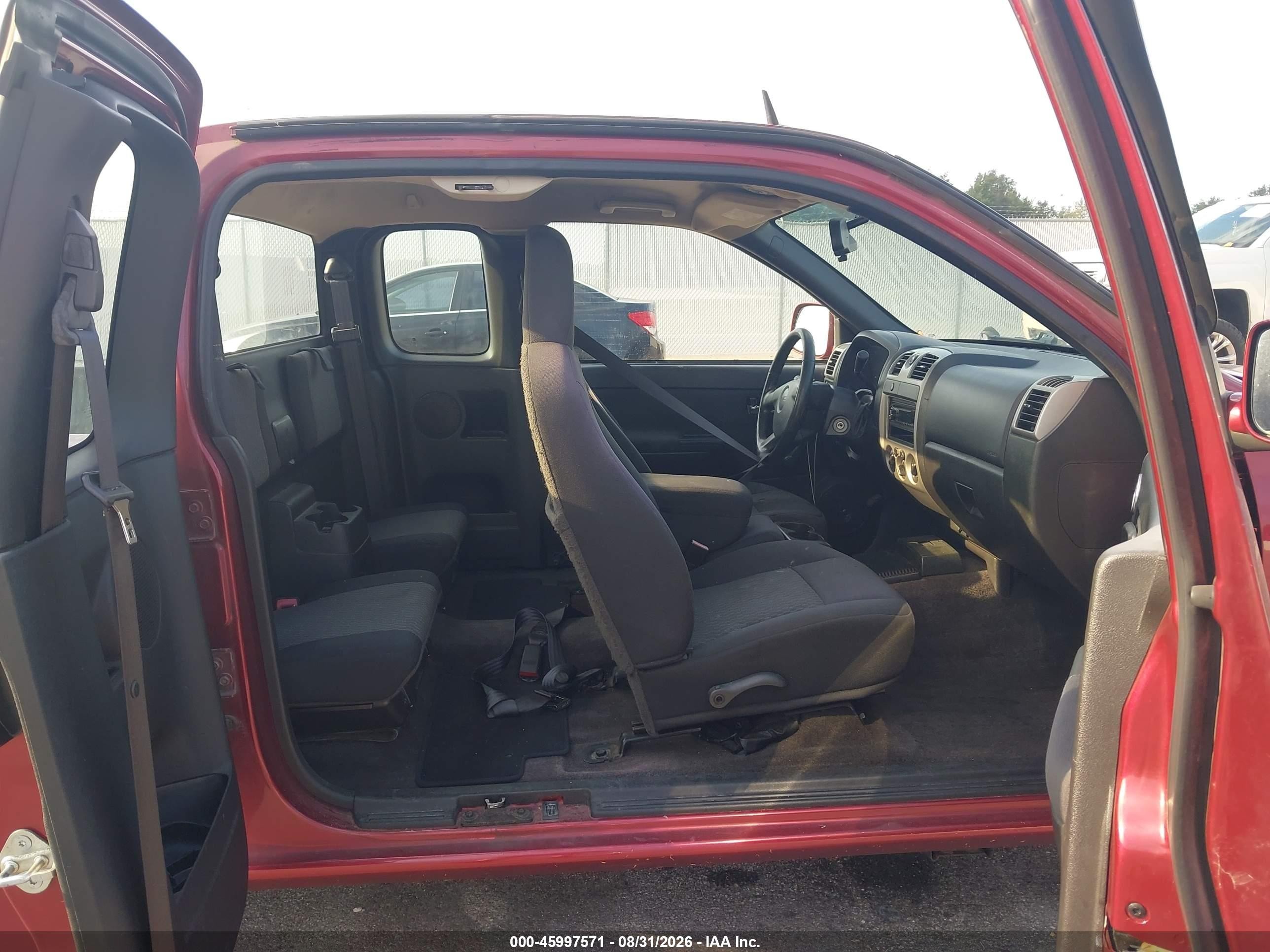 2010 Gmc Canyon Sle1 Red vin: 1GTESCD91A8122539
