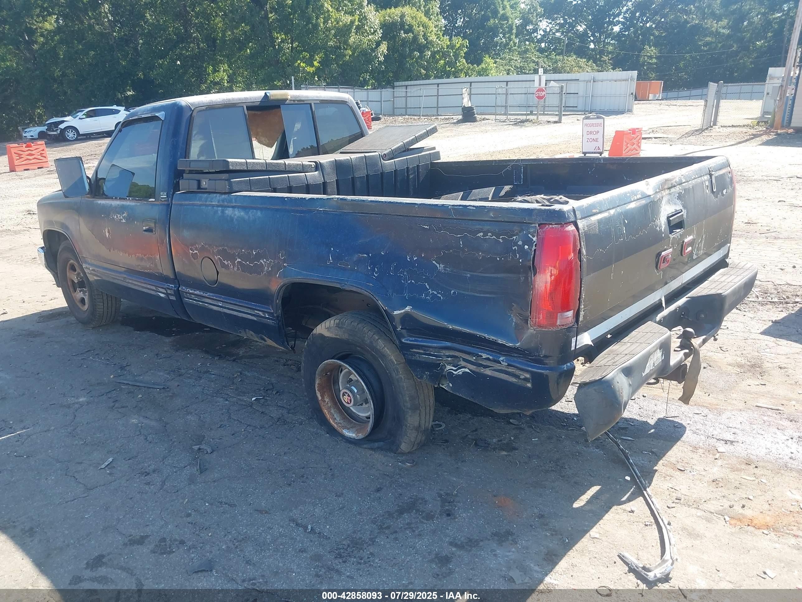 1989 Gmc Sierra C2500 Black vin: 1GTFC24K5KE551765