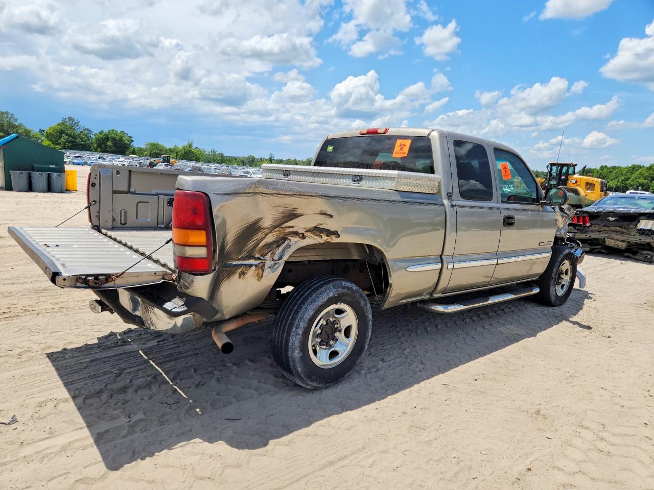 1999 Gmc New Sierra C2500 Tan vin: 1GTFC29T8XZ508488
