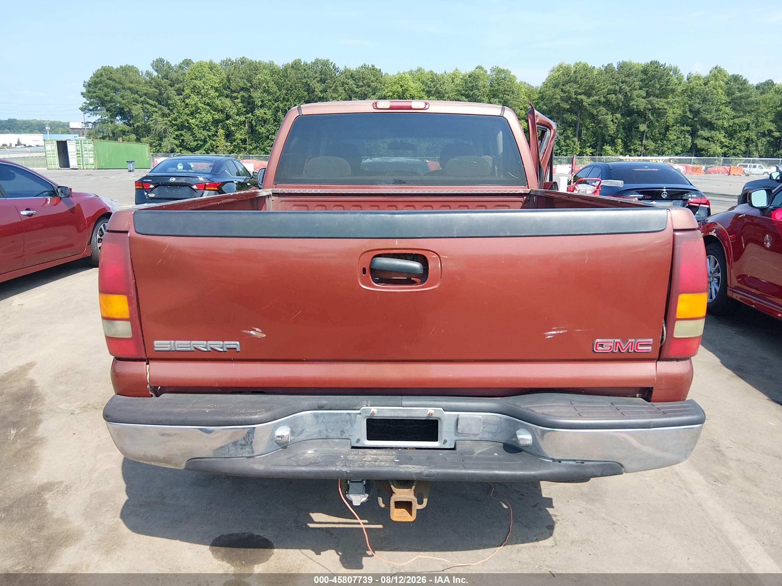 2000 Gmc Sierra 2500 Sle Red vin: 1GTFC29U4YZ105828