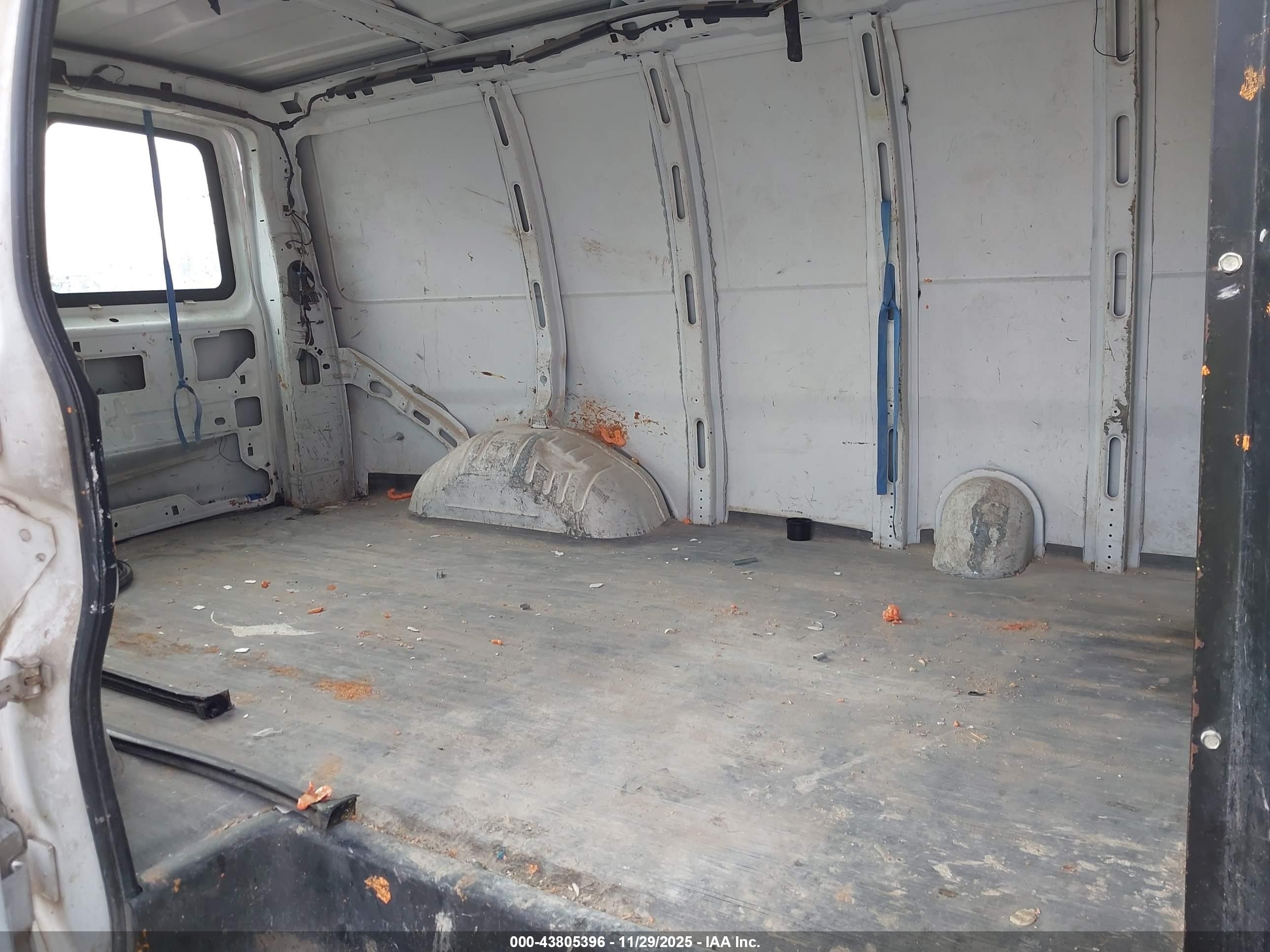 2007 Gmc Savana Work Van Белый vin: 1GTFG15X171106771