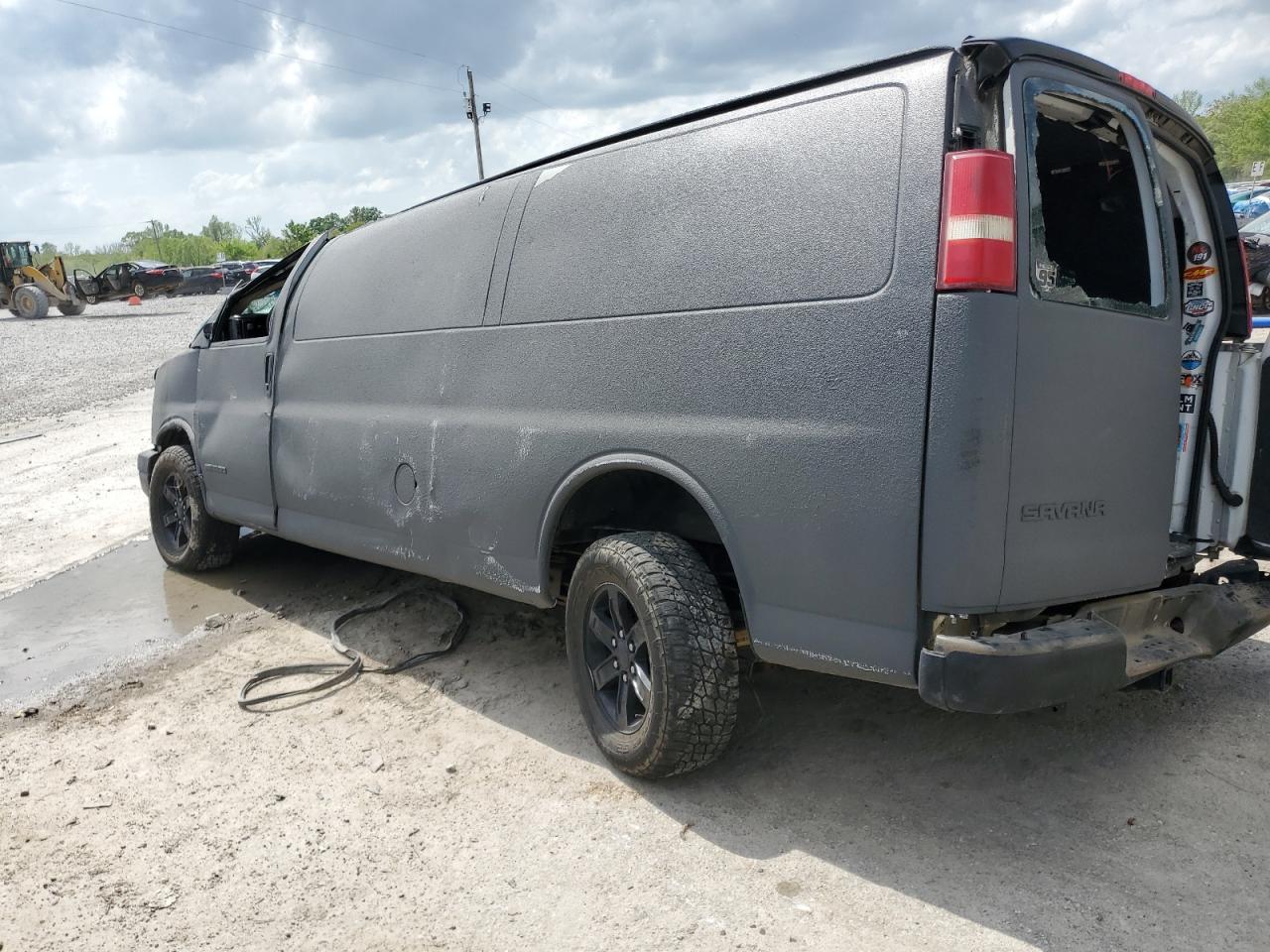2003 Gmc Savana G2500 Gray vin: 1GTFG29T431152036
