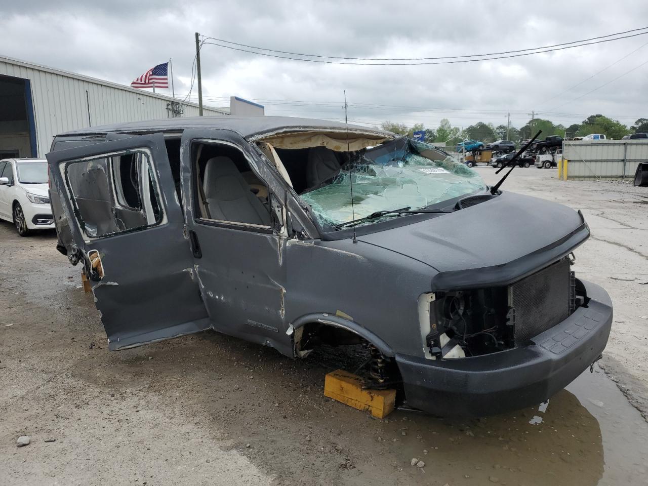 2003 Gmc Savana G2500 Gray vin: 1GTFG29T431152036