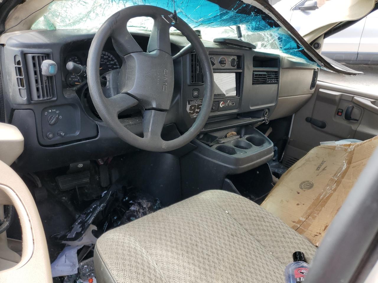 2003 Gmc Savana G2500 Gray vin: 1GTFG29T431152036