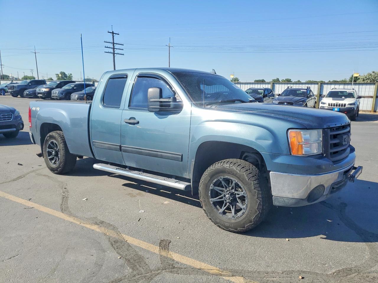 2008 Gmc Sierra K1500 Blue vin: 1GTFK19Y08Z235332