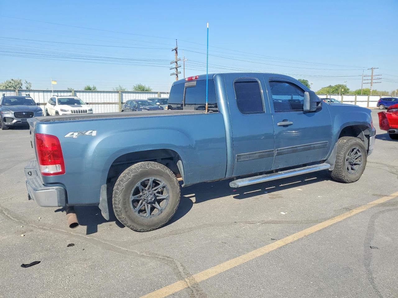 2008 Gmc Sierra K1500 Blue vin: 1GTFK19Y08Z235332