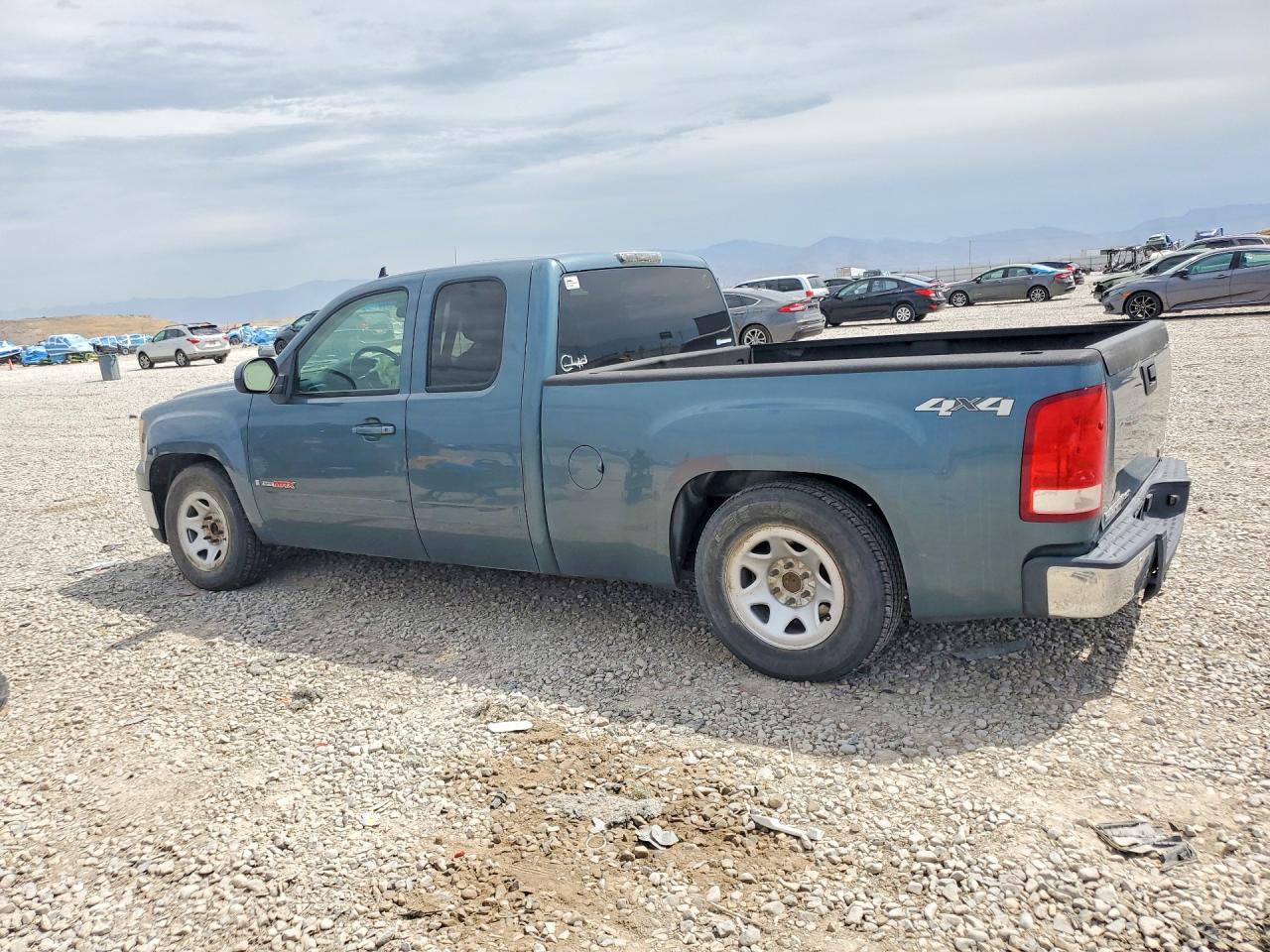 2007 Gmc New Sierra K1500 Blue vin: 1GTFK19YX7Z633288