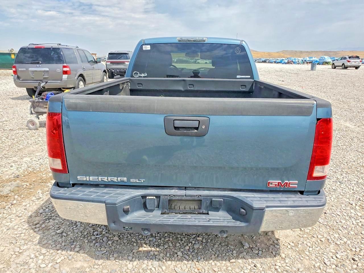 2007 Gmc New Sierra K1500 Blue vin: 1GTFK19YX7Z633288