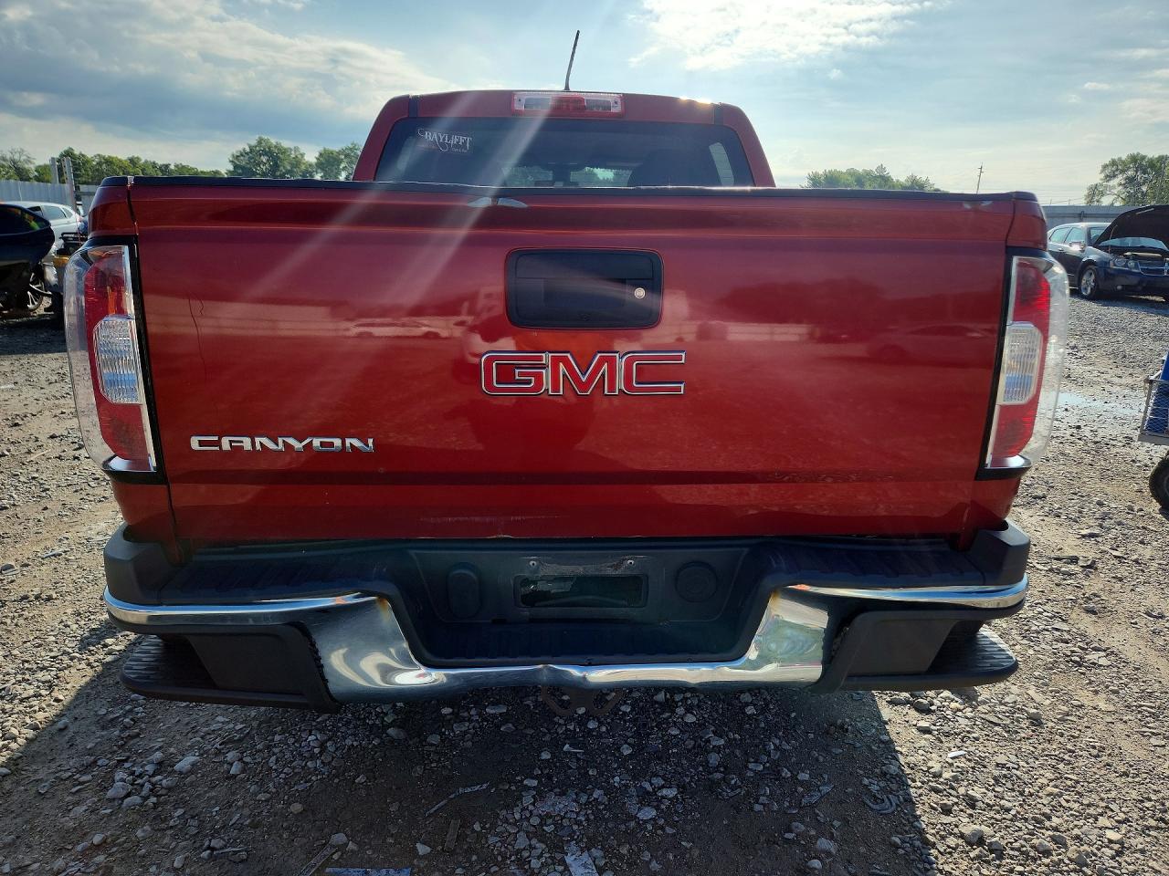2015 Gmc Canyon Red vin: 1GTG5AEA5F1202875