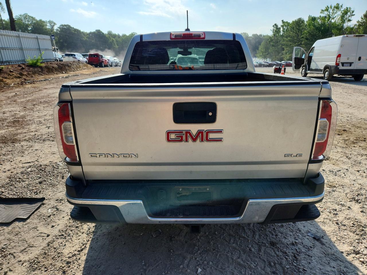 2015 Gmc Canyon Sle Silver vin: 1GTG5BE34F1247989