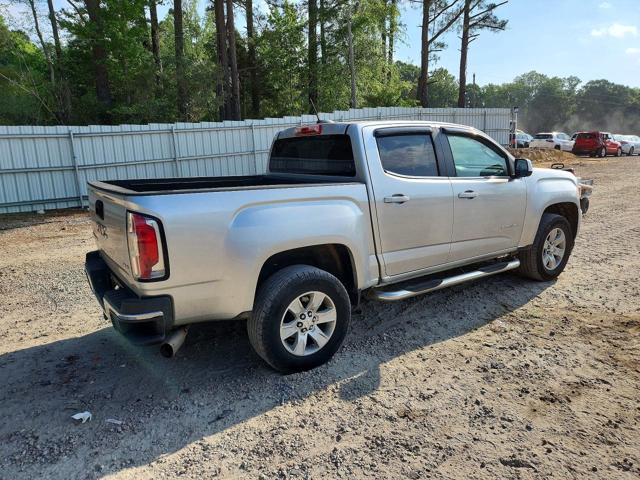 2015 Gmc Canyon Sle Silver vin: 1GTG5BE34F1247989
