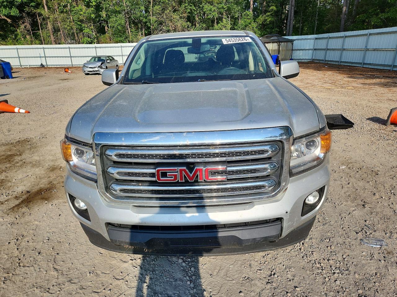 2015 Gmc Canyon Sle Silver vin: 1GTG5BE34F1247989