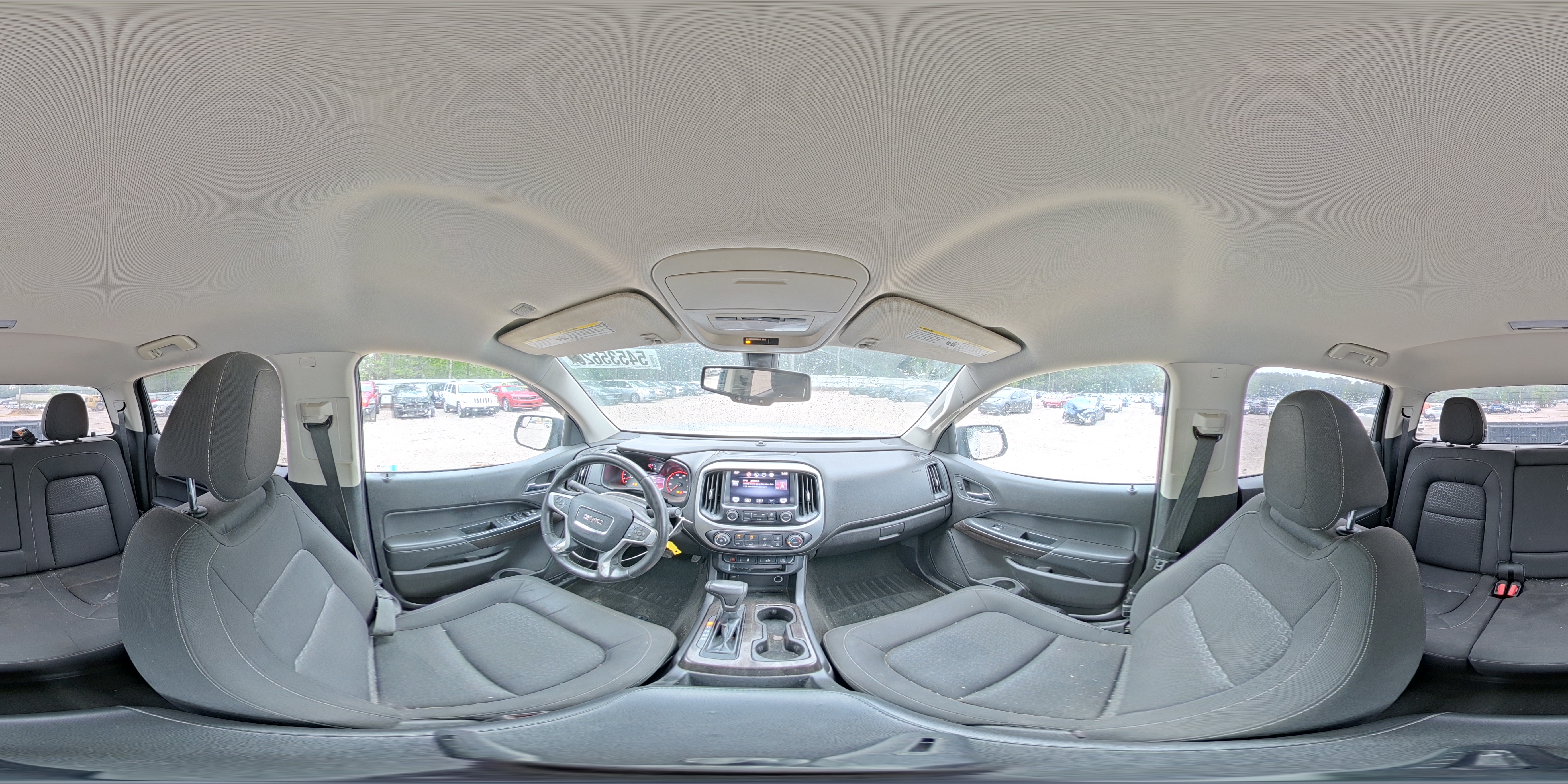 2015 Gmc Canyon Sle Silver vin: 1GTG5BE34F1247989