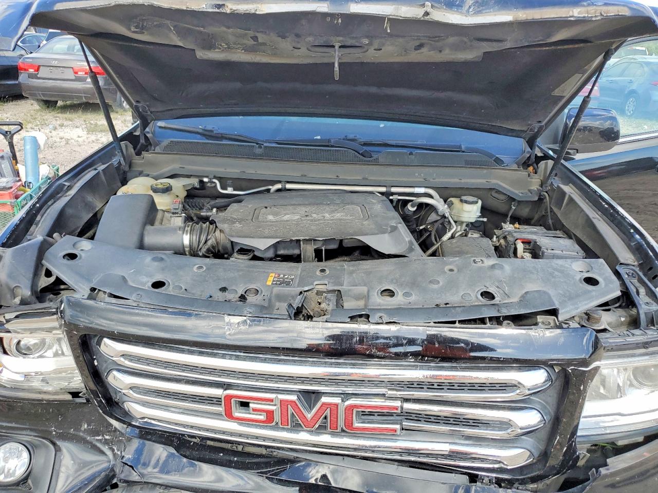 2015 Gmc Canyon Sle Black vin: 1GTG5BE35F1213527