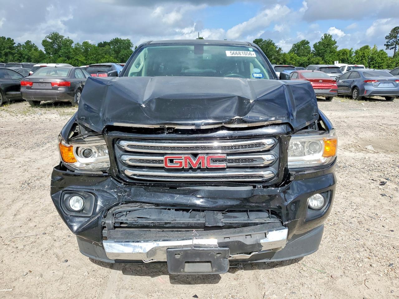 2015 Gmc Canyon Sle Black vin: 1GTG5BE35F1213527