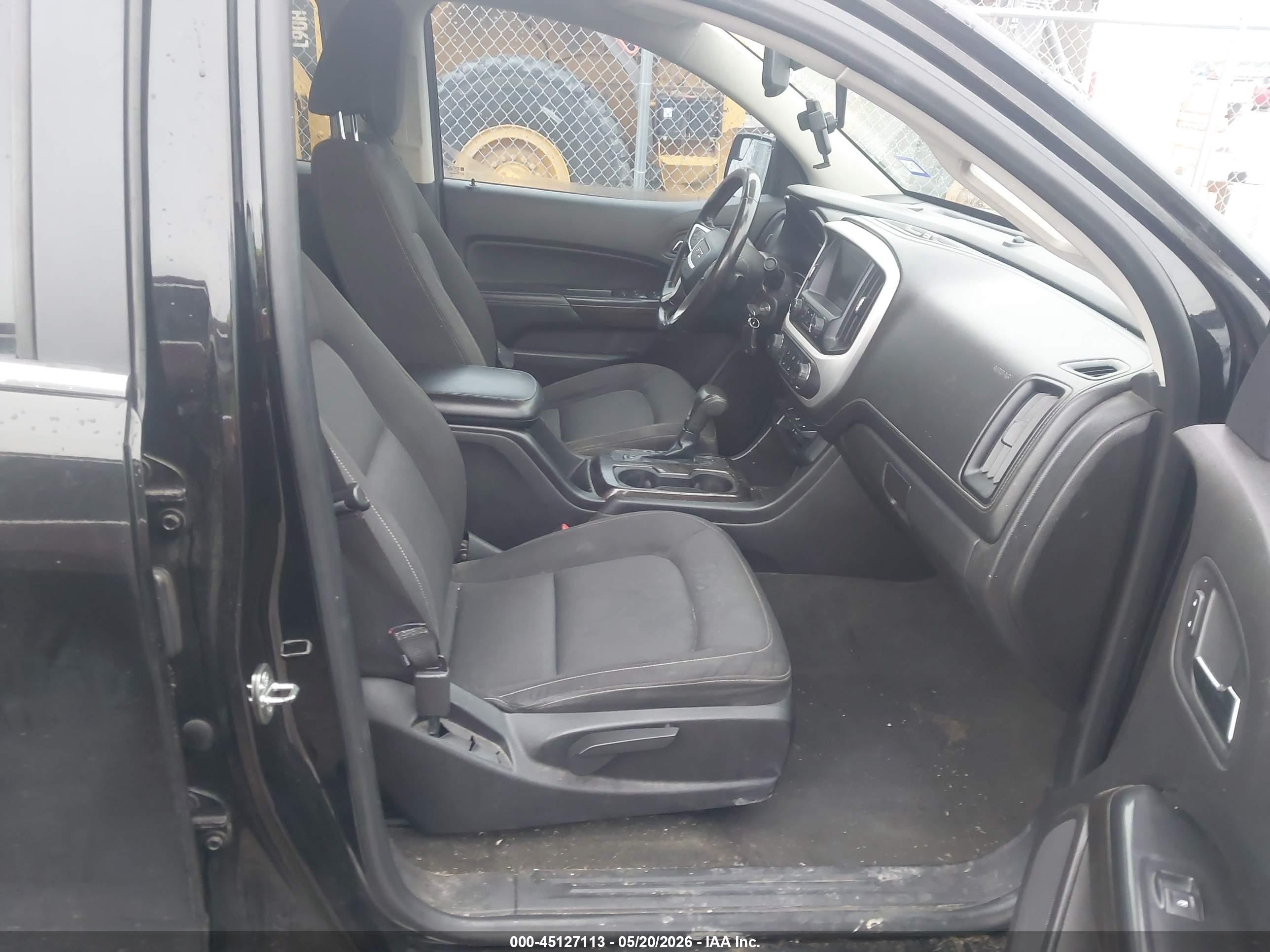 2015 Gmc Canyon Sle Black vin: 1GTG5BE3XF1252064