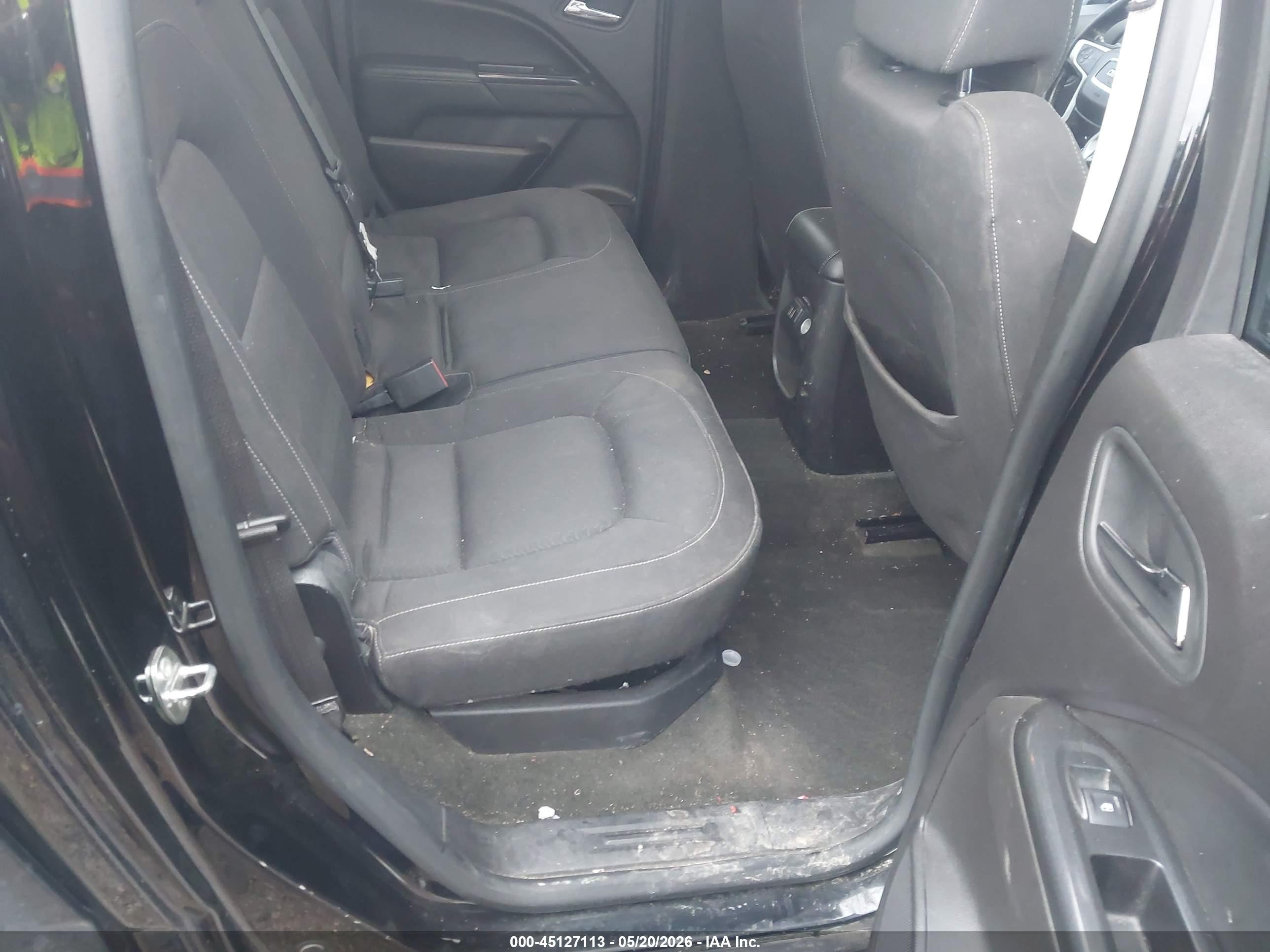 2015 Gmc Canyon Sle Black vin: 1GTG5BE3XF1252064