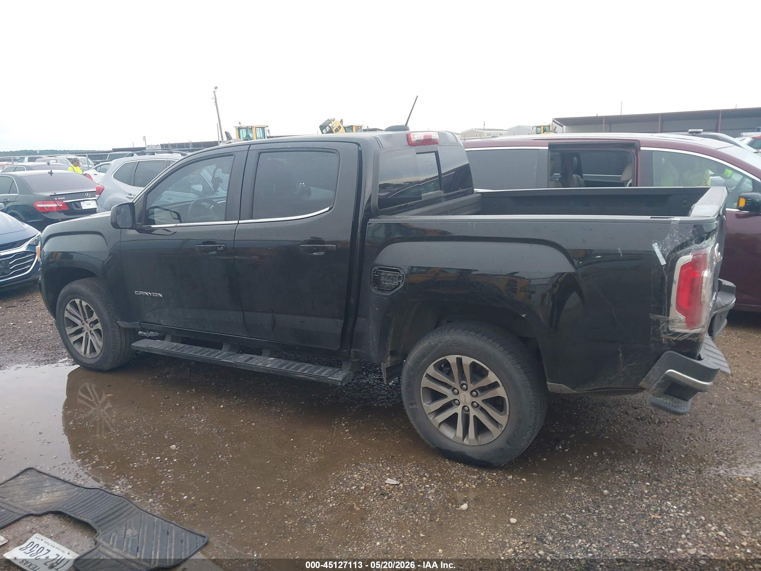 2015 Gmc Canyon Sle Black vin: 1GTG5BE3XF1252064
