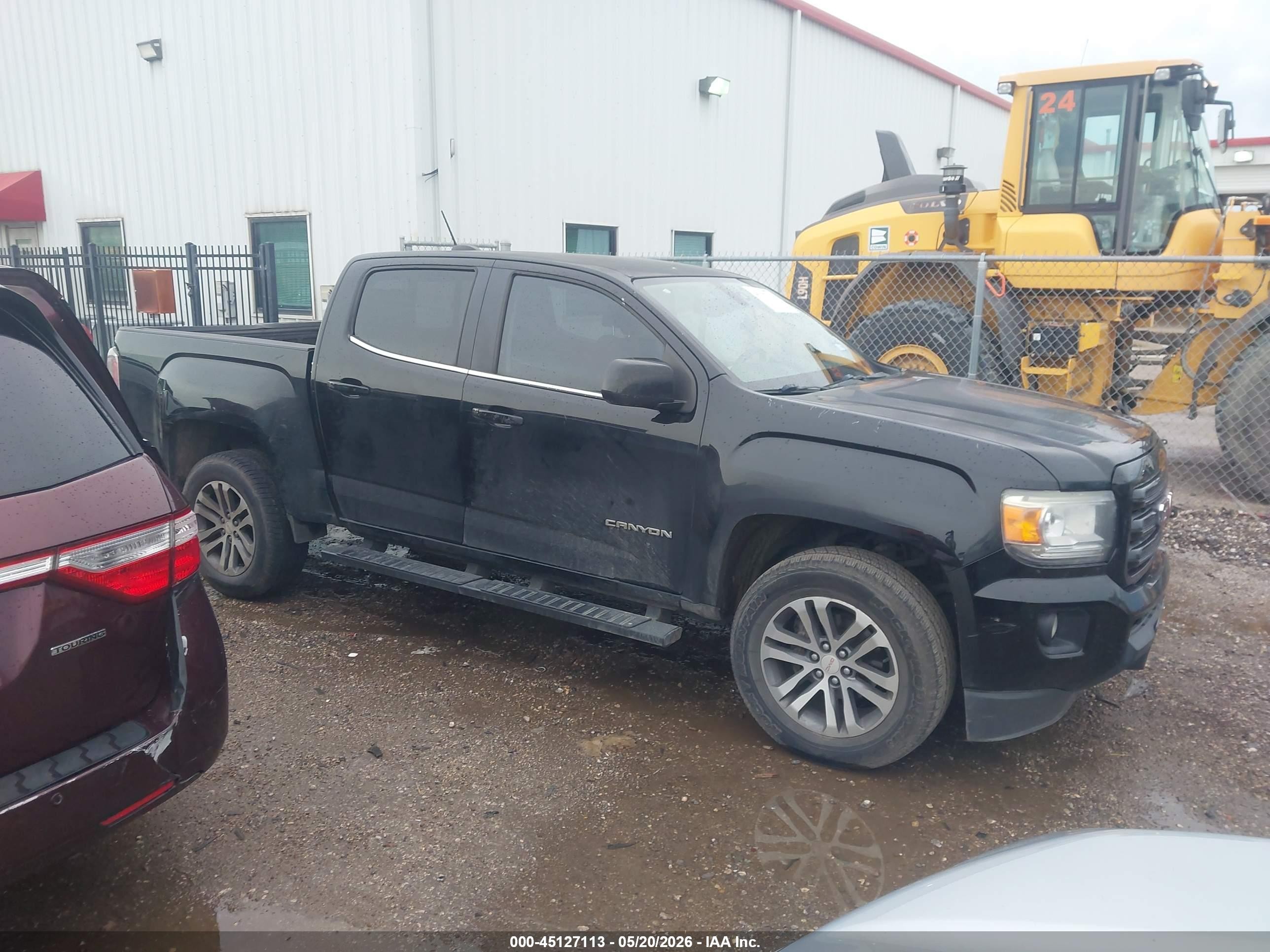 2015 Gmc Canyon Sle Black vin: 1GTG5BE3XF1252064