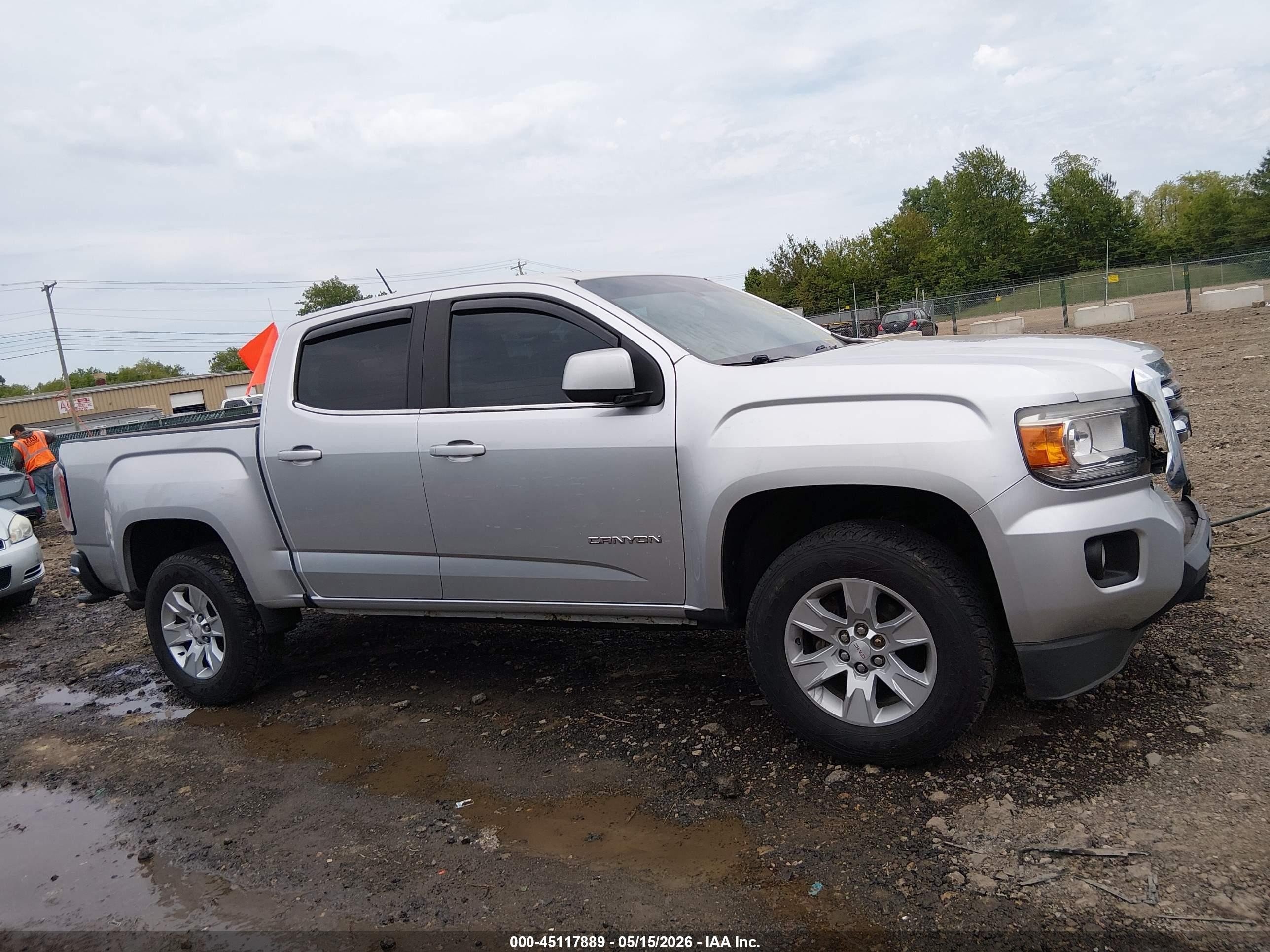 2015 Gmc Canyon Sle Серый vin: 1GTG5BEA0F1159830