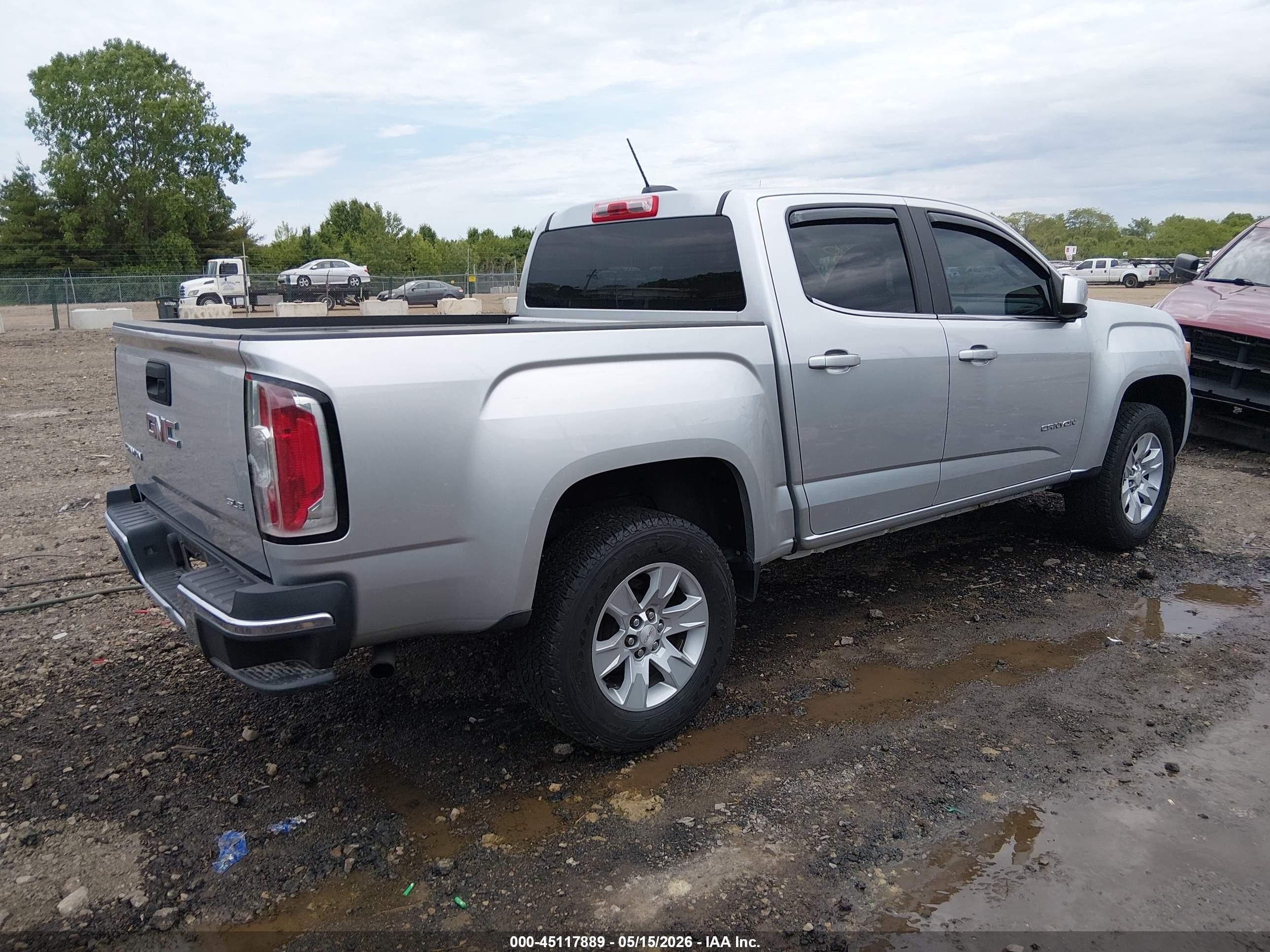 2015 Gmc Canyon Sle Серый vin: 1GTG5BEA0F1159830