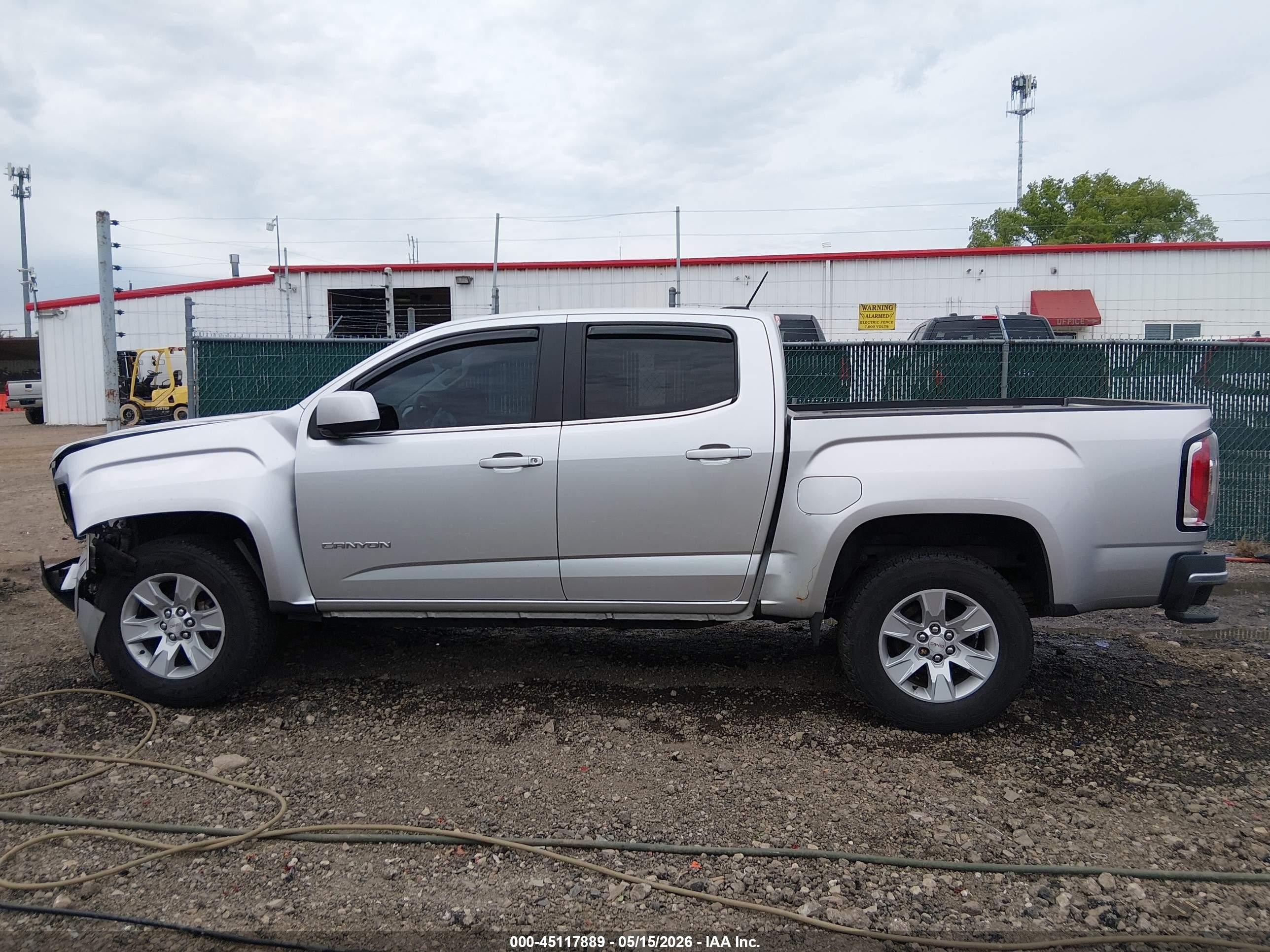 2015 Gmc Canyon Sle Серый vin: 1GTG5BEA0F1159830