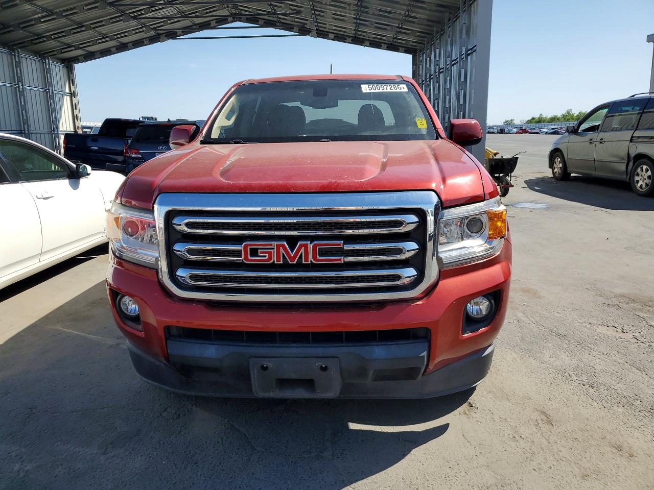 2015 Gmc Canyon Sle Red vin: 1GTG5BEA1F1249391