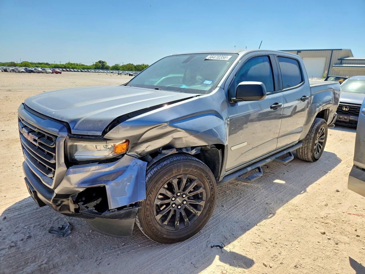 2021 Gmc Canyon Elevation Gray vin: 1GTG5BEA2M1244388