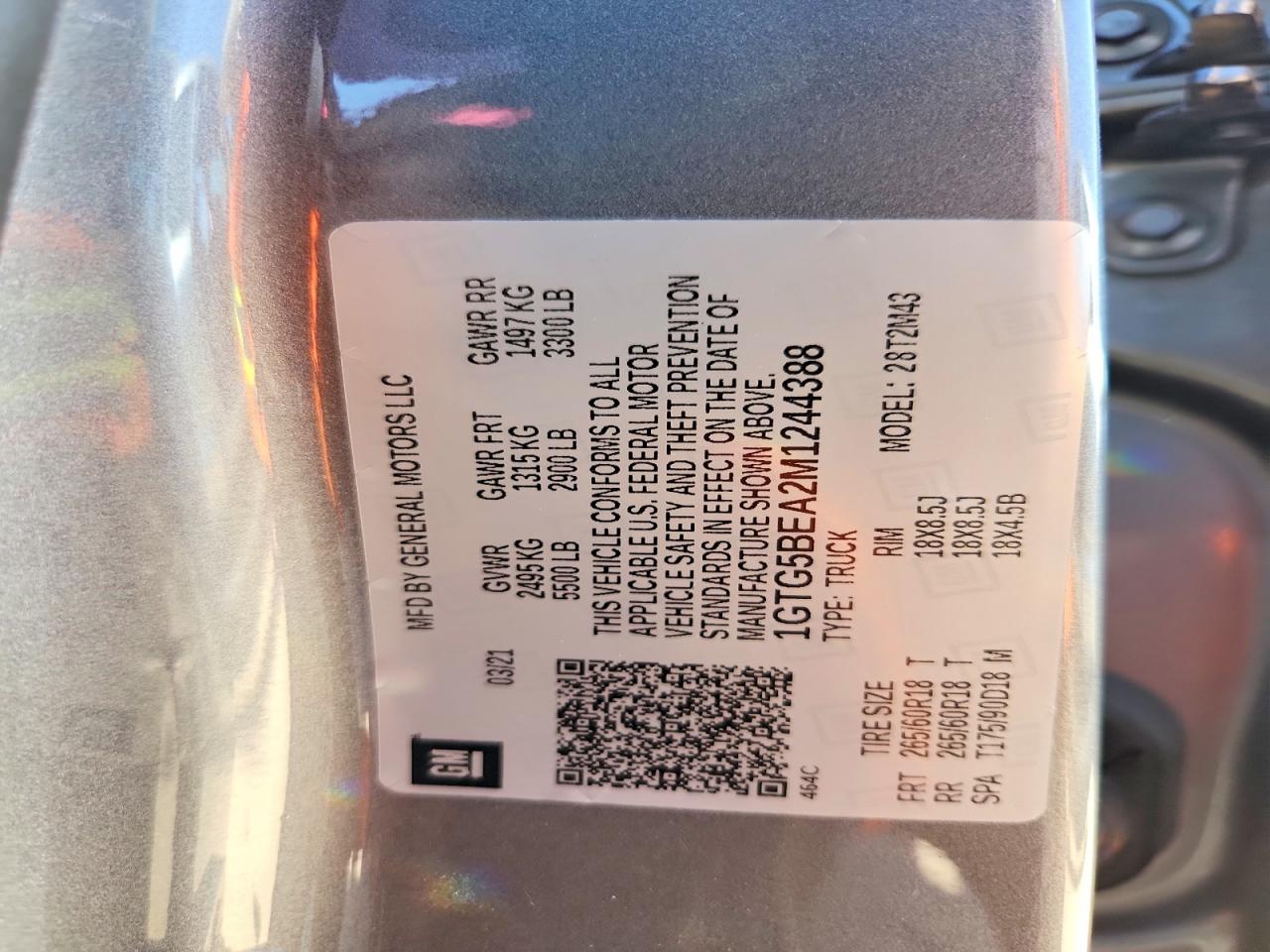 2021 Gmc Canyon Elevation Gray vin: 1GTG5BEA2M1244388