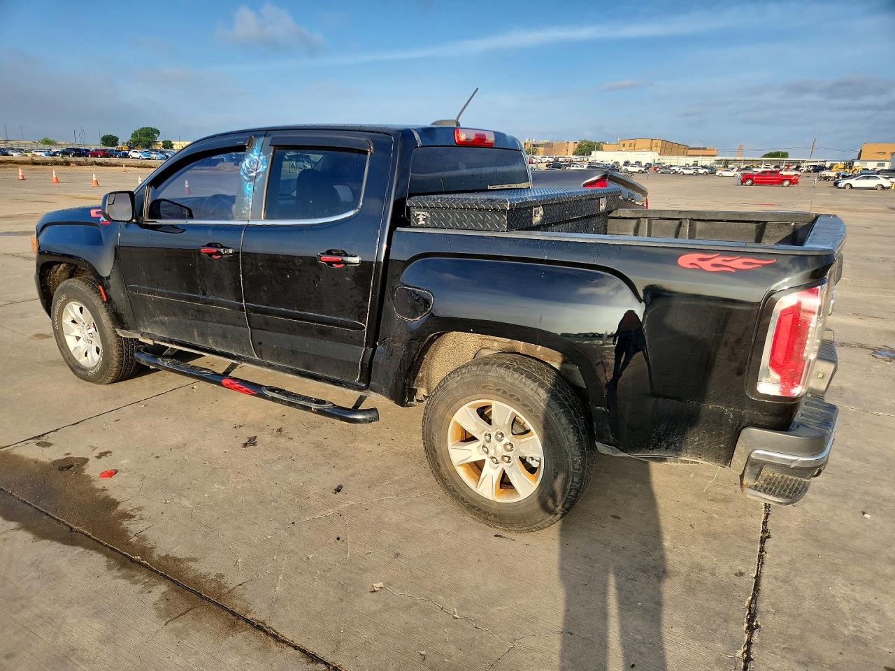 2016 Gmc Canyon Sle Black vin: 1GTG5CE17G1233722