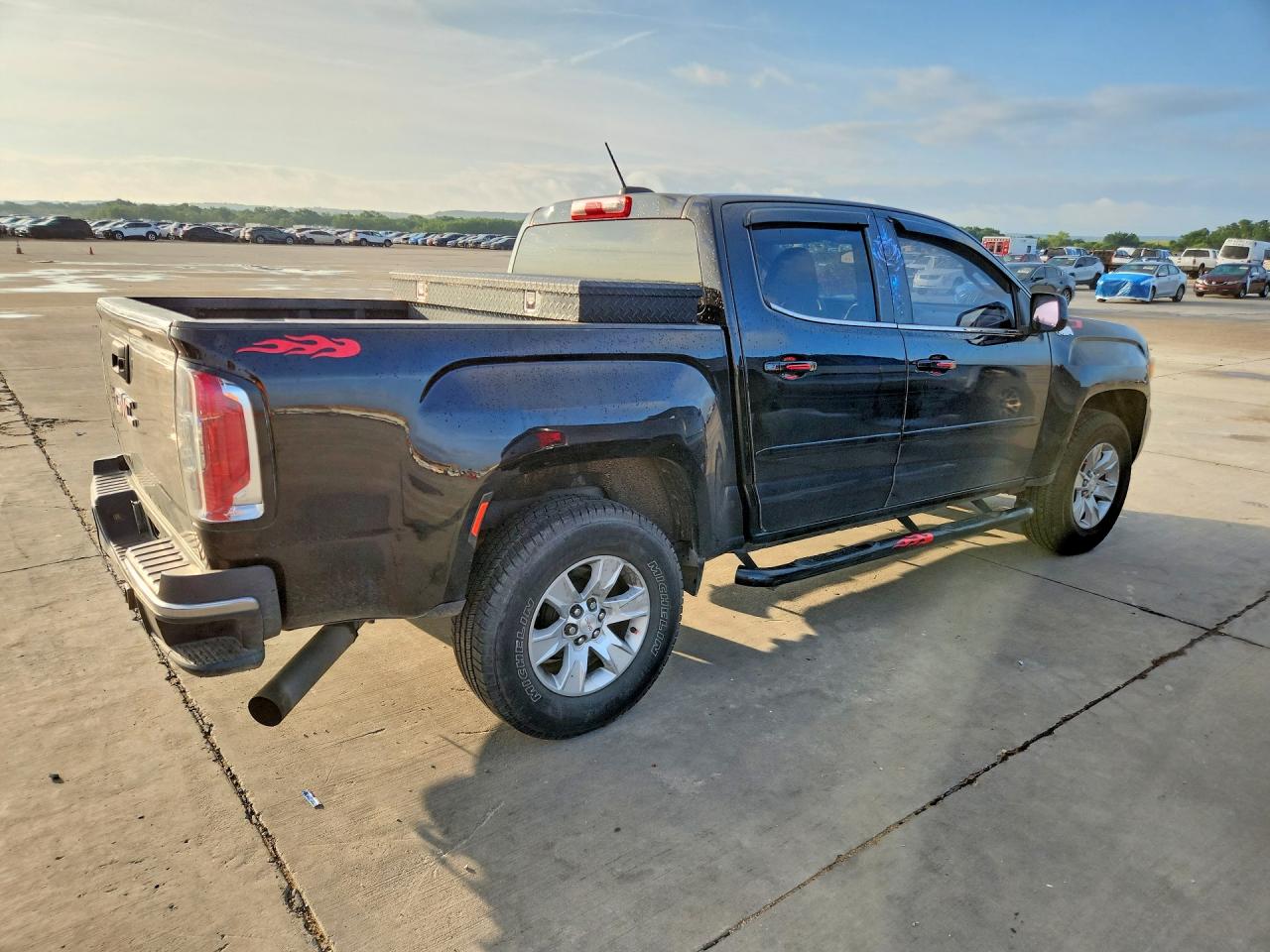 2016 Gmc Canyon Sle Black vin: 1GTG5CE17G1233722