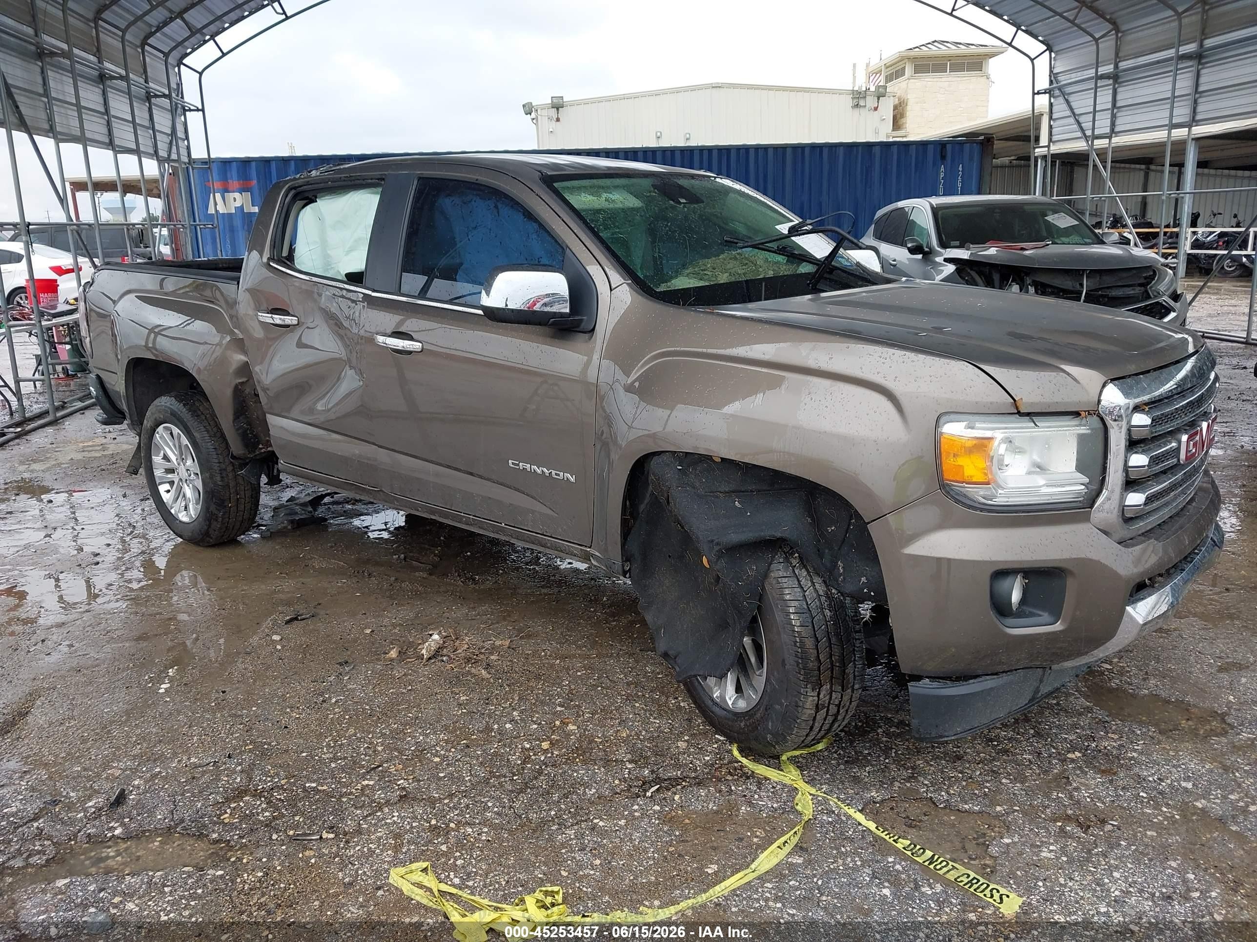 2015 Gmc Canyon Slt Серый vin: 1GTG5CE34F1209684