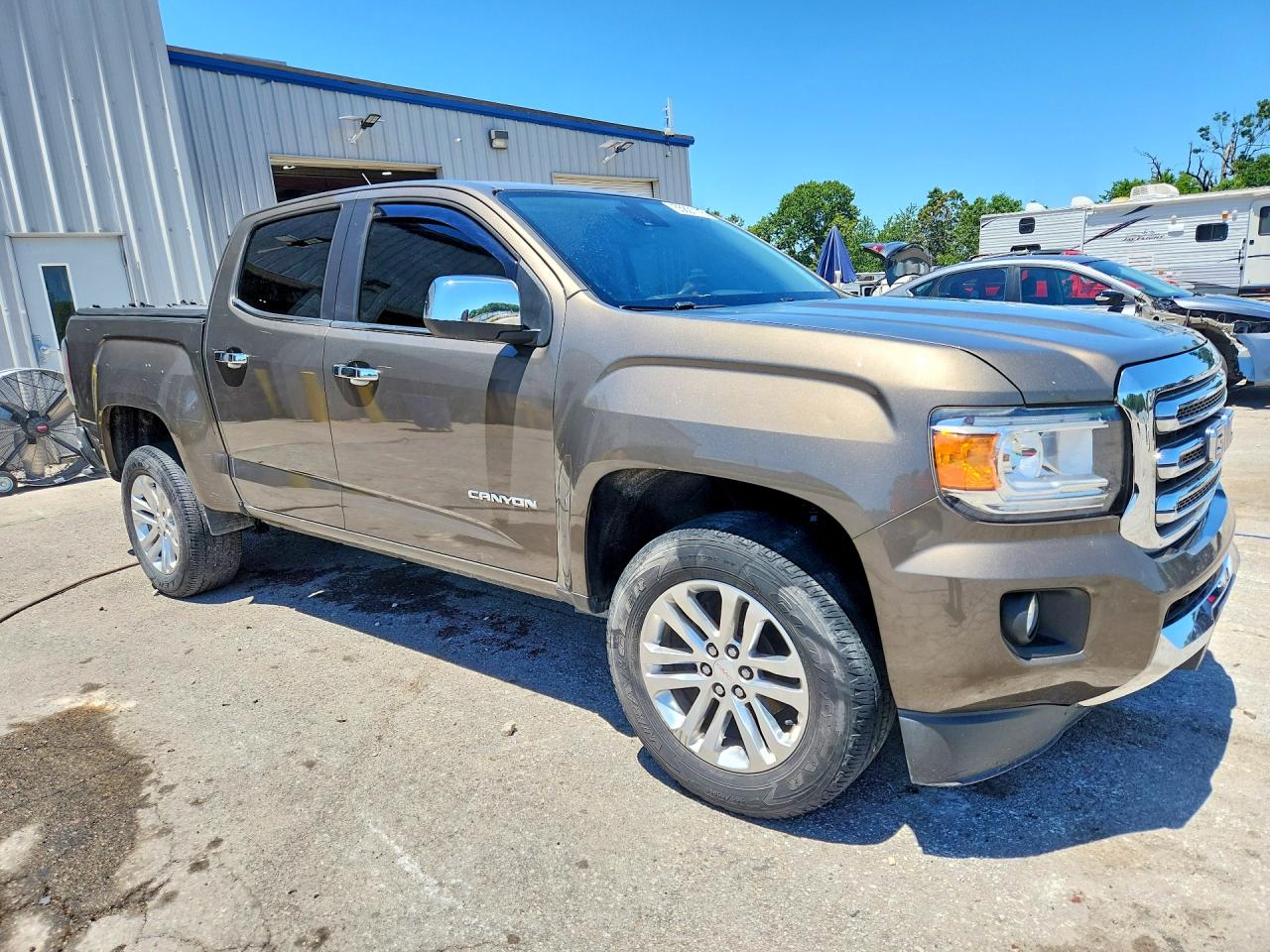 2015 Gmc Canyon Slt Серый vin: 1GTG5CE34F1261350