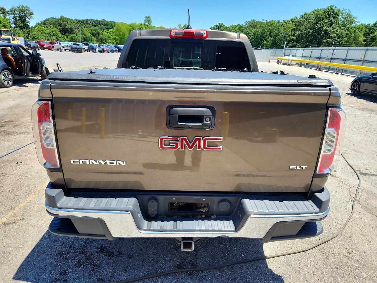 2015 Gmc Canyon Slt Серый vin: 1GTG5CE34F1261350