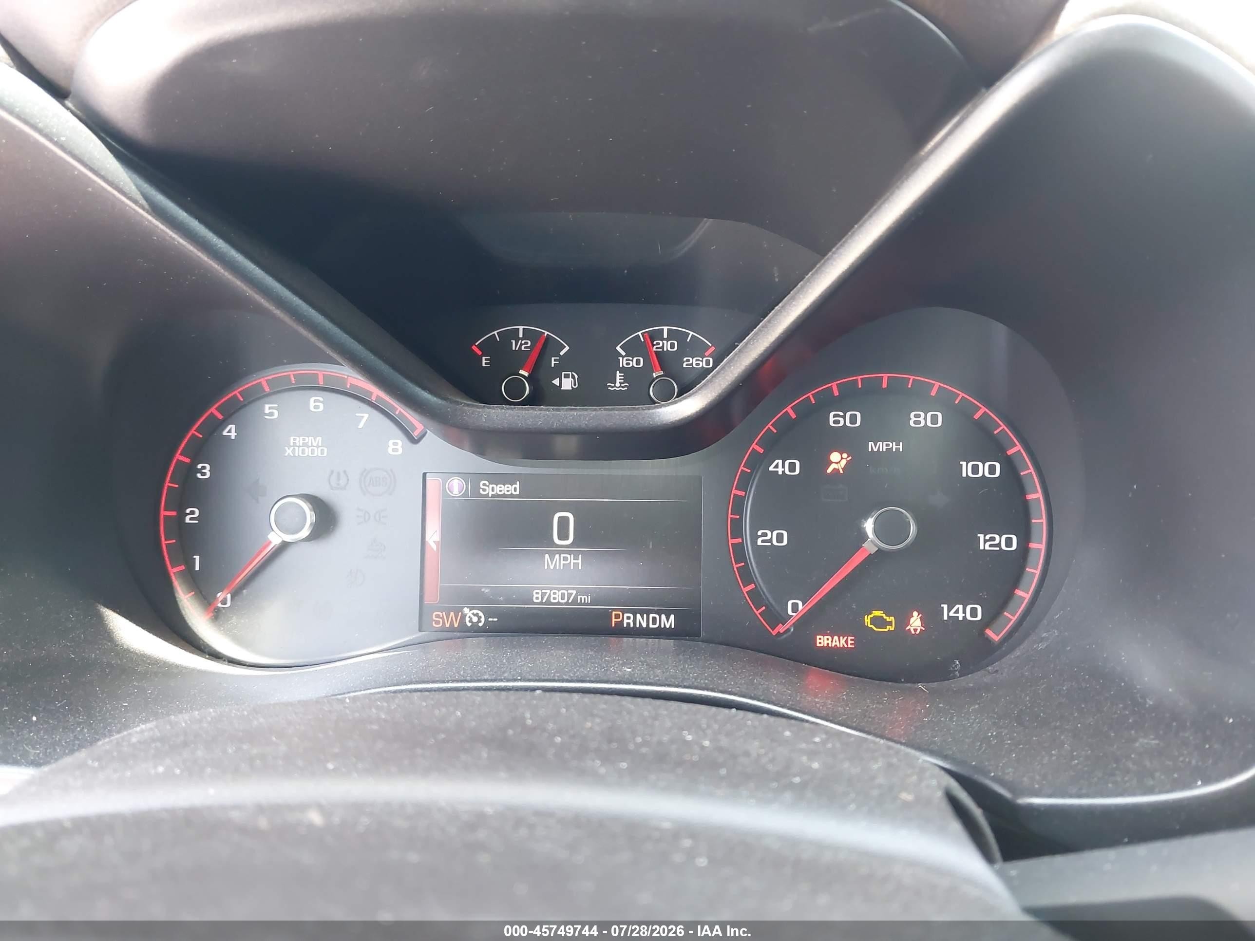 2015 Gmc Canyon 2wd Slt White vin: 1GTG5CE35F1238854