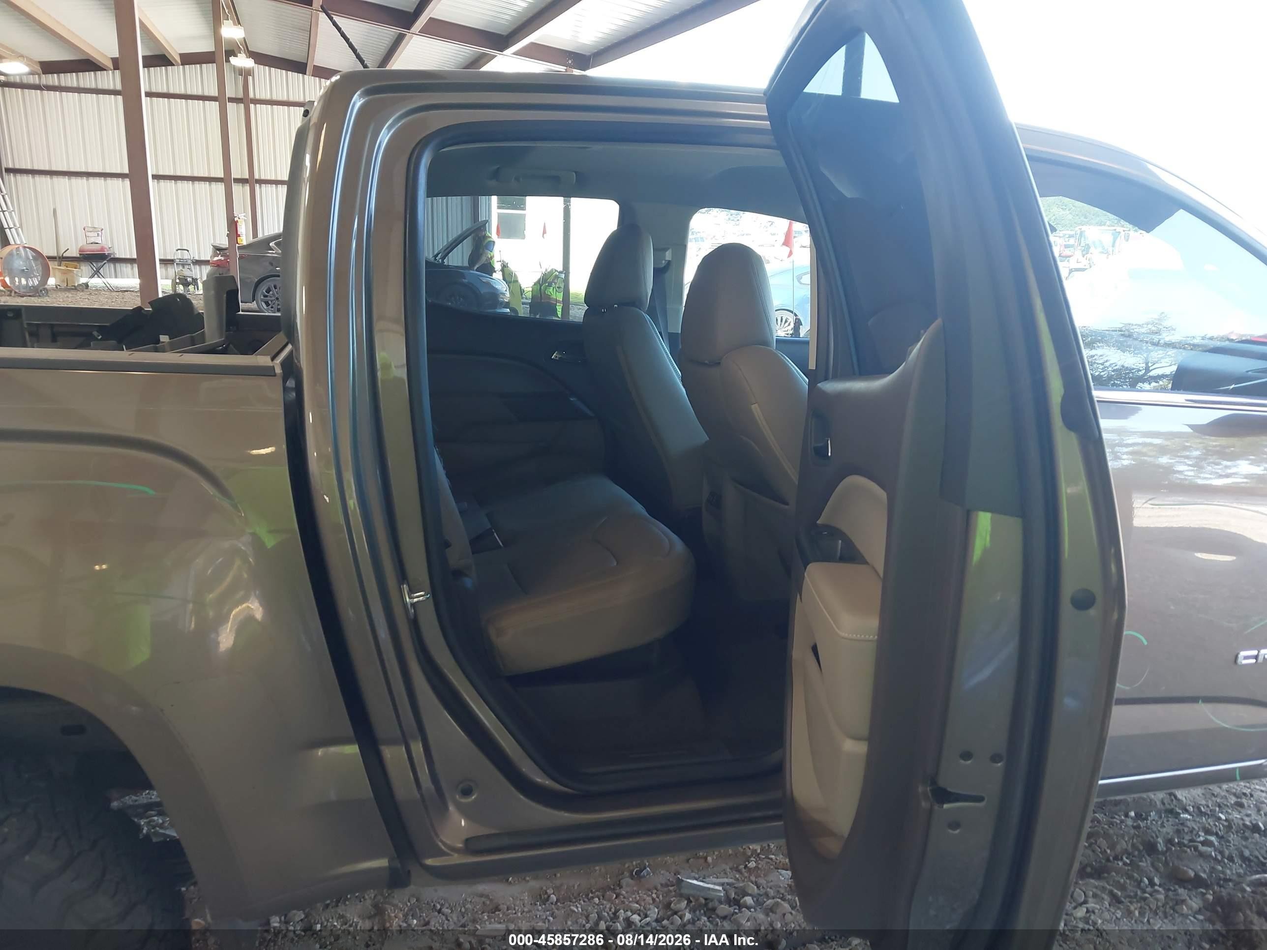 2016 Gmc Canyon 2wd Sle Gray vin: 1GTG5CE38G1356978