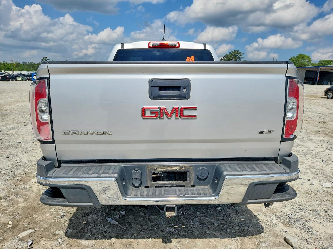 2015 Gmc Canyon Slt Silver vin: 1GTG5CE3XF1166968