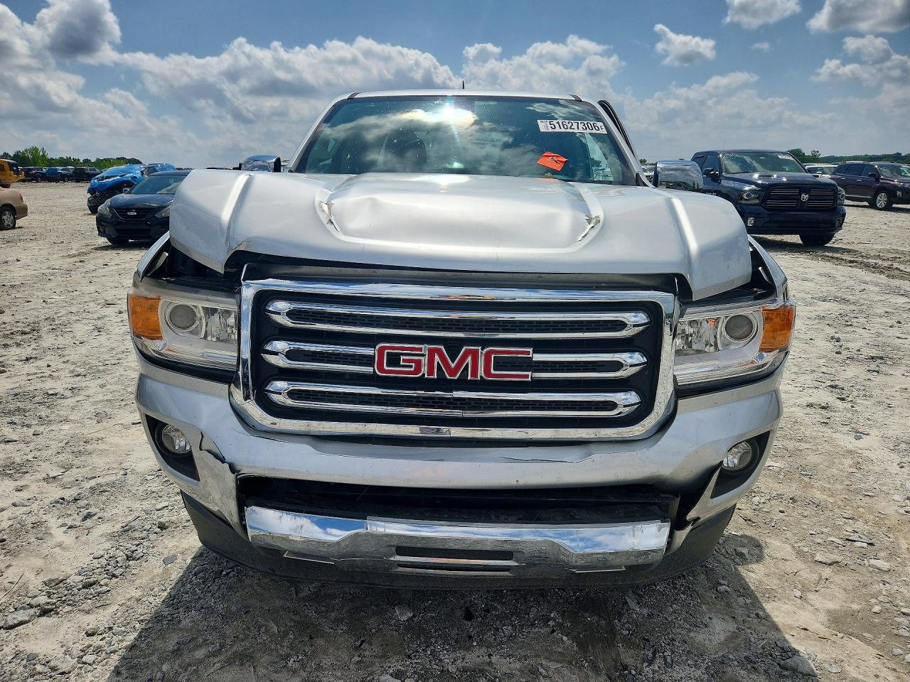 2015 Gmc Canyon Slt Silver vin: 1GTG5CE3XF1166968