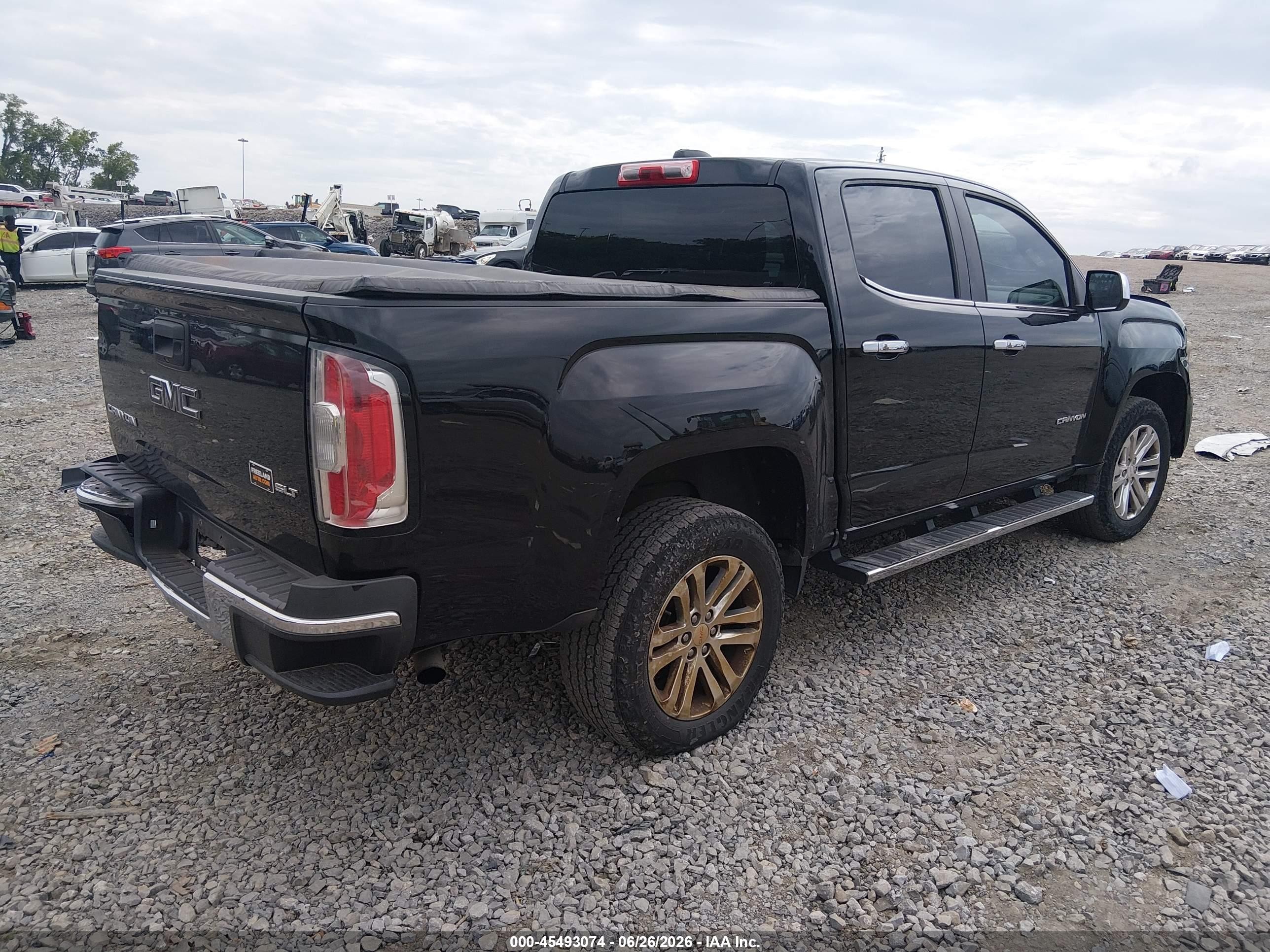 2015 Gmc Canyon 2wd Slt Черный vin: 1GTG5CE3XF1199873