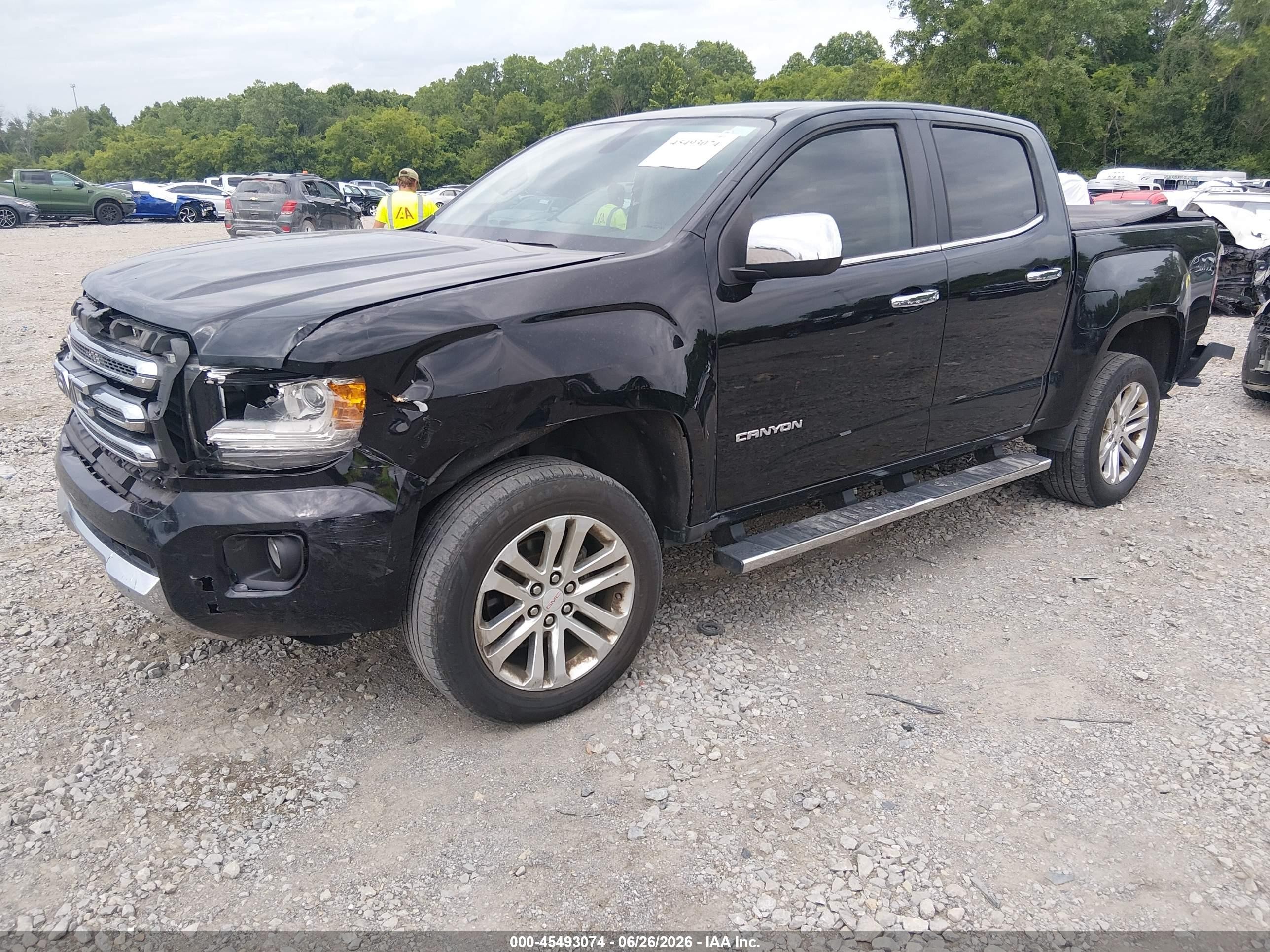 2015 Gmc Canyon 2wd Slt Черный vin: 1GTG5CE3XF1199873