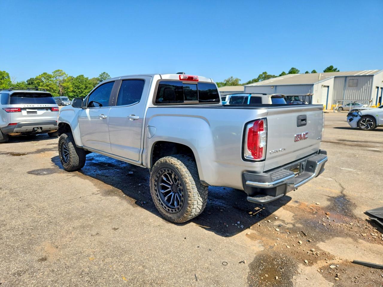 2018 Gmc Canyon Sle Silver vin: 1GTG5CEA1J1288769