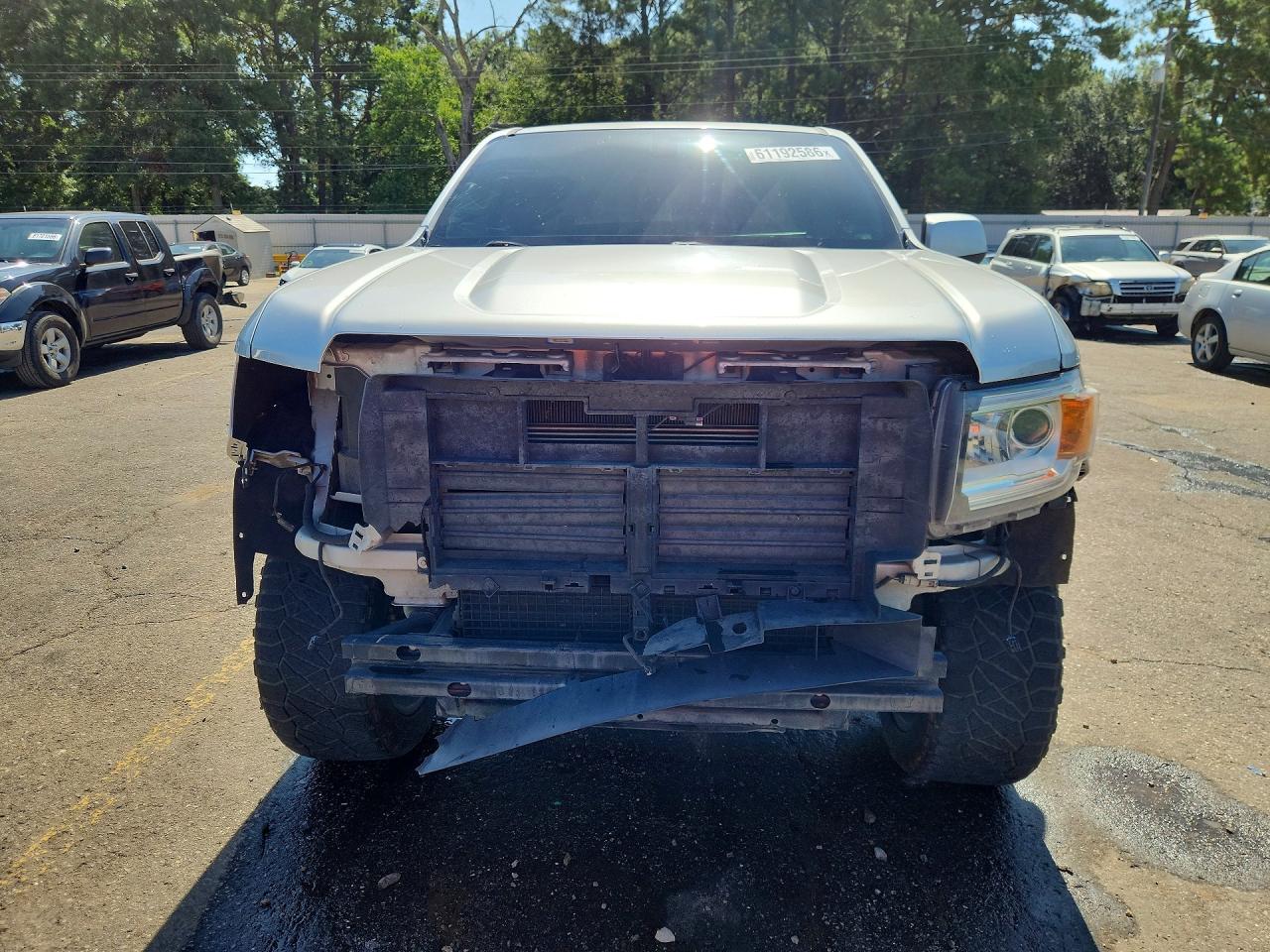 2018 Gmc Canyon Sle Silver vin: 1GTG5CEA1J1288769