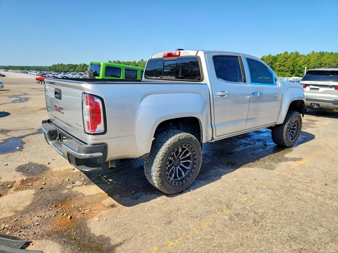 2018 Gmc Canyon Sle Silver vin: 1GTG5CEA1J1288769
