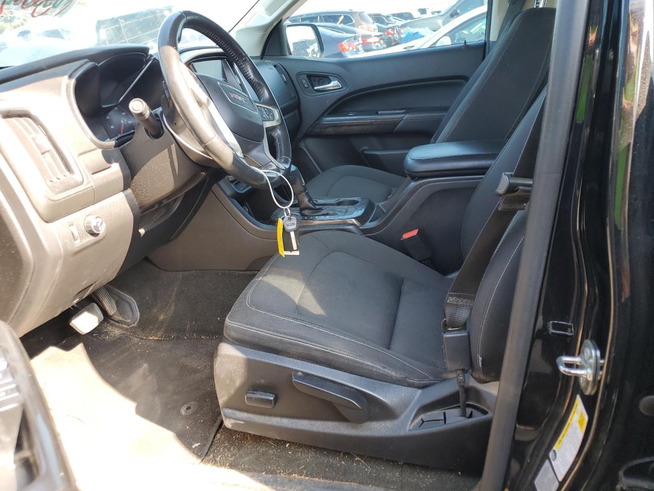 2016 Gmc Canyon Black vin: 1GTG5CEA3G1114484